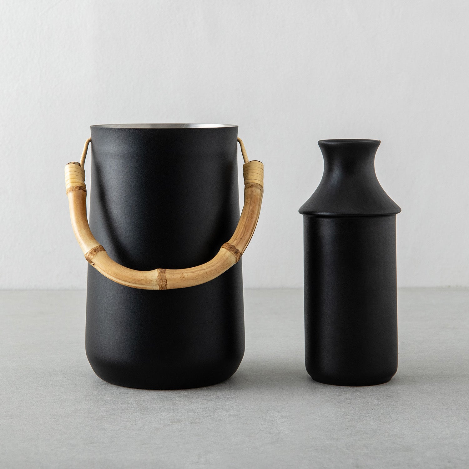 湯煎式の酒燗器セット / ブラック | の酒器・グラス | クラフト酒