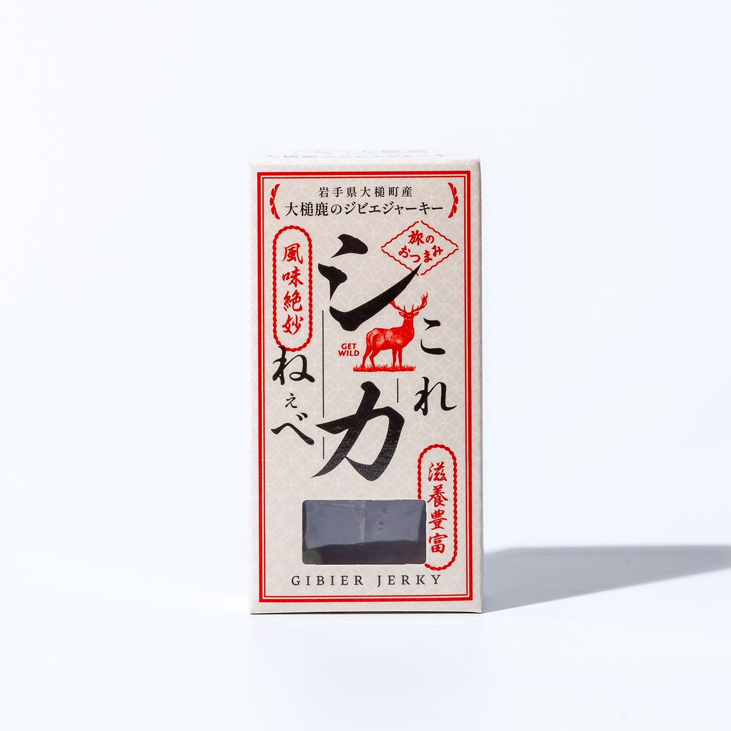 岩手県産鹿肉ジャーキー / これシカねぇべ | のおつまみ | クラフト酒