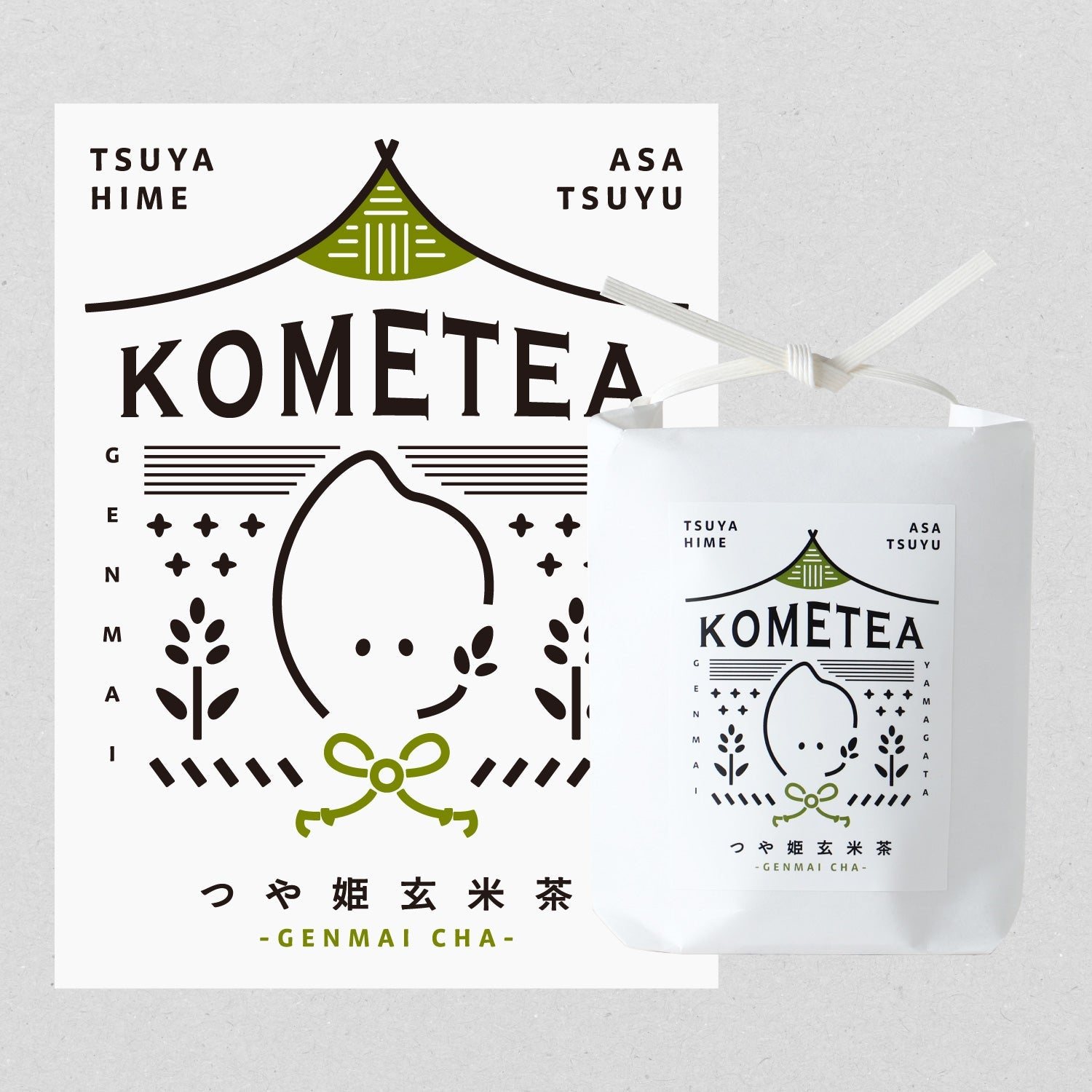 KOMETEA ～つや姫玄米茶～ | 山形県のお茶・紅茶 | クラフト酒・日本酒