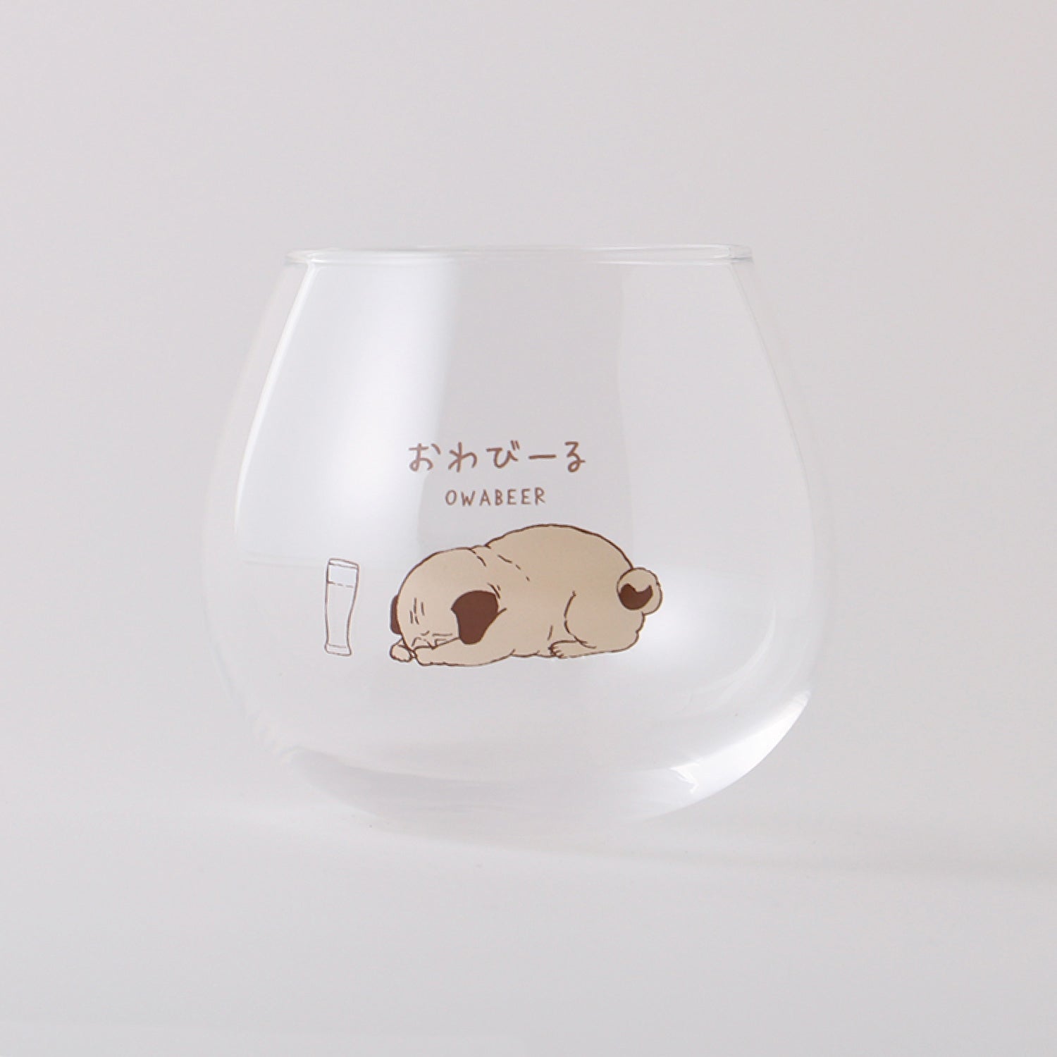 おわびーるゆらゆらグラス -まいるど- | の酒器・グラス | クラフト酒