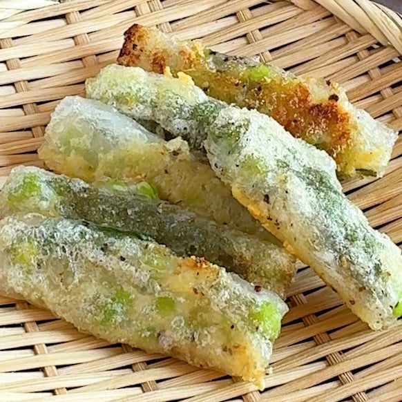 【パリもちっ、背徳枝豆】枝豆チーズスティック
