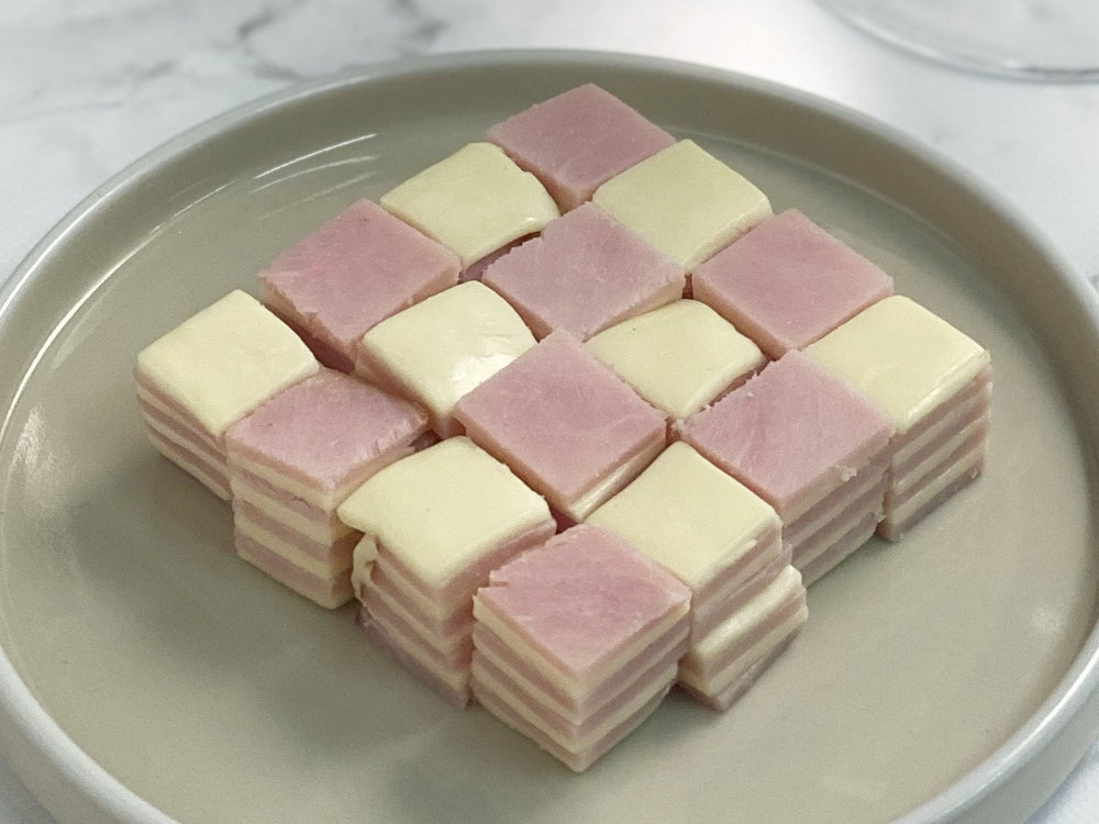2分でテーブルを華やかに「ひとくちハムチーズ」