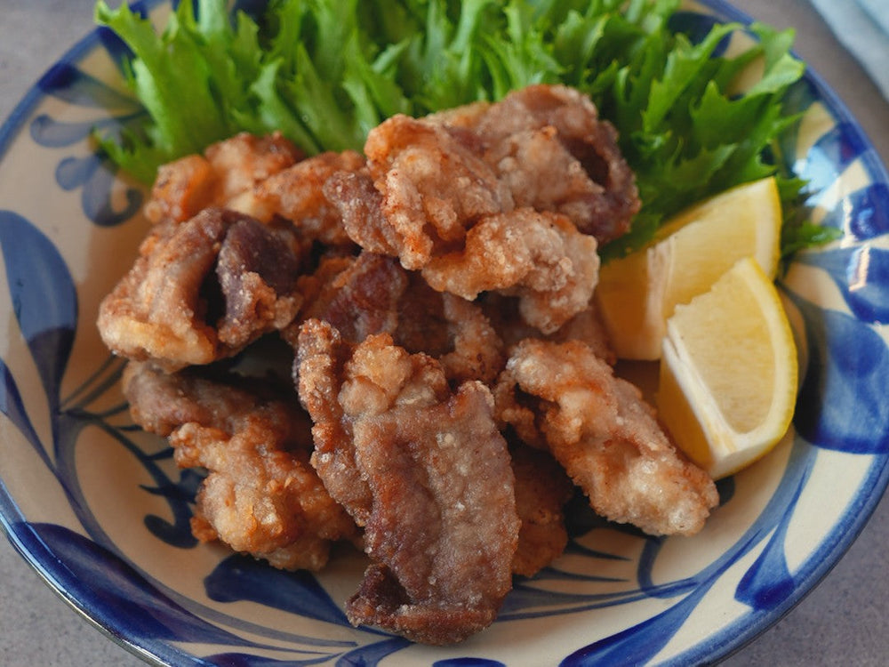 止まらない、箸とビール「豚こま唐揚げ」