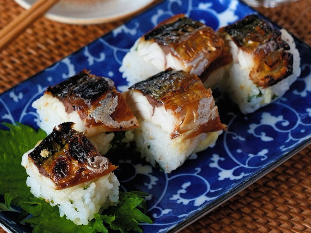 実は、手作りできる。「焼きさばの押し寿司」