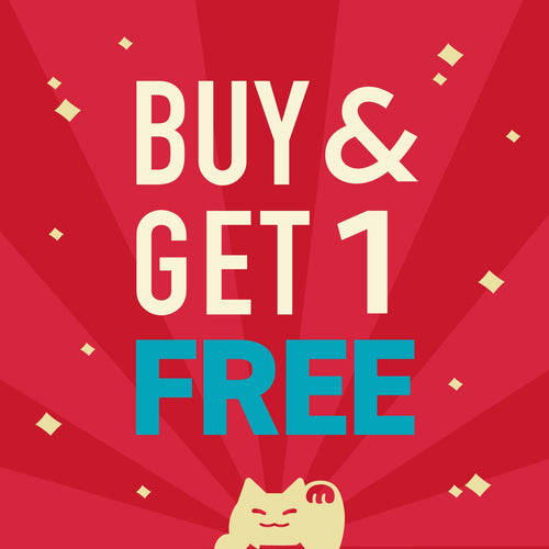 BUY ＆ GET 1 FREE