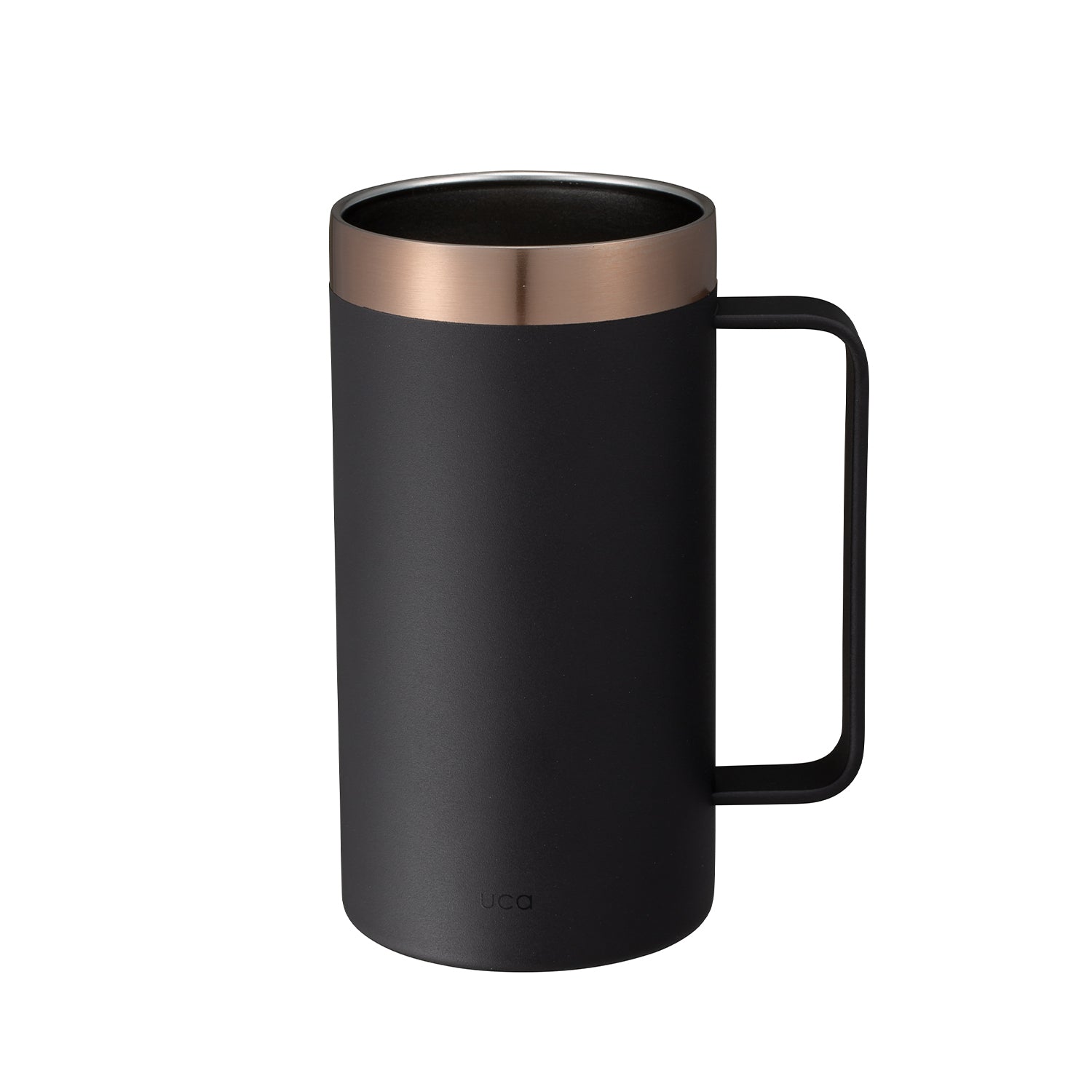 ビールの喉越しを楽しむジョッキ / ブラック