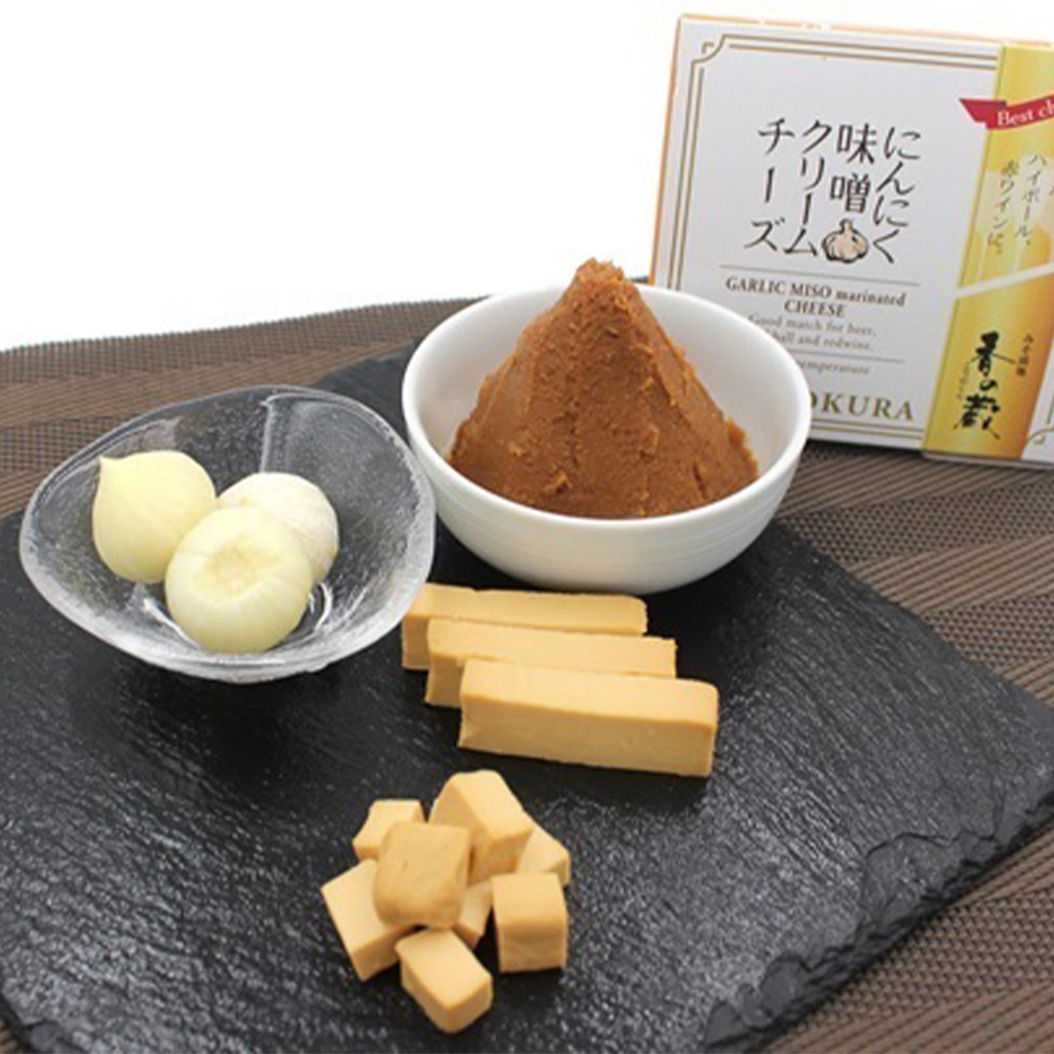 にんにく味噌クリームチーズ