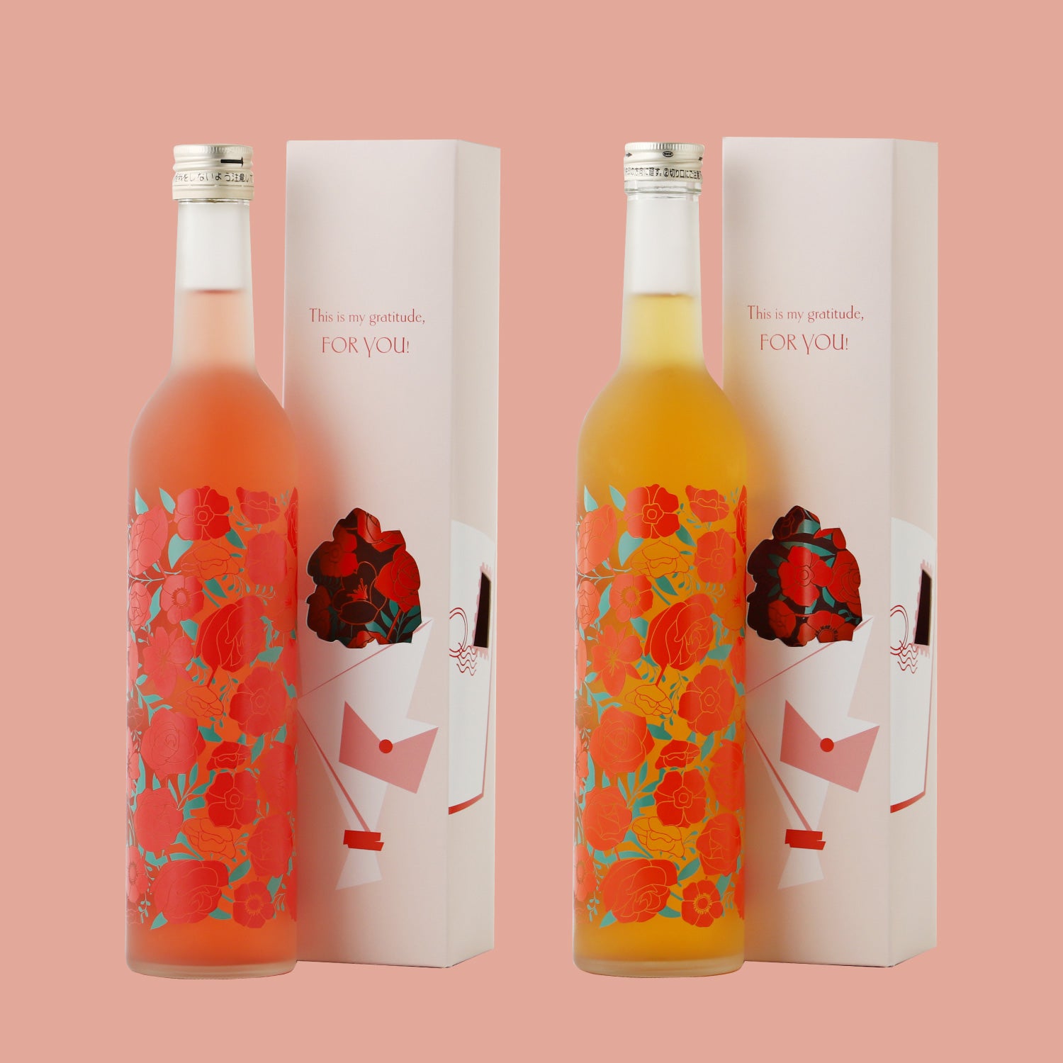 【50セット限定】お酒とお花のギフトセット