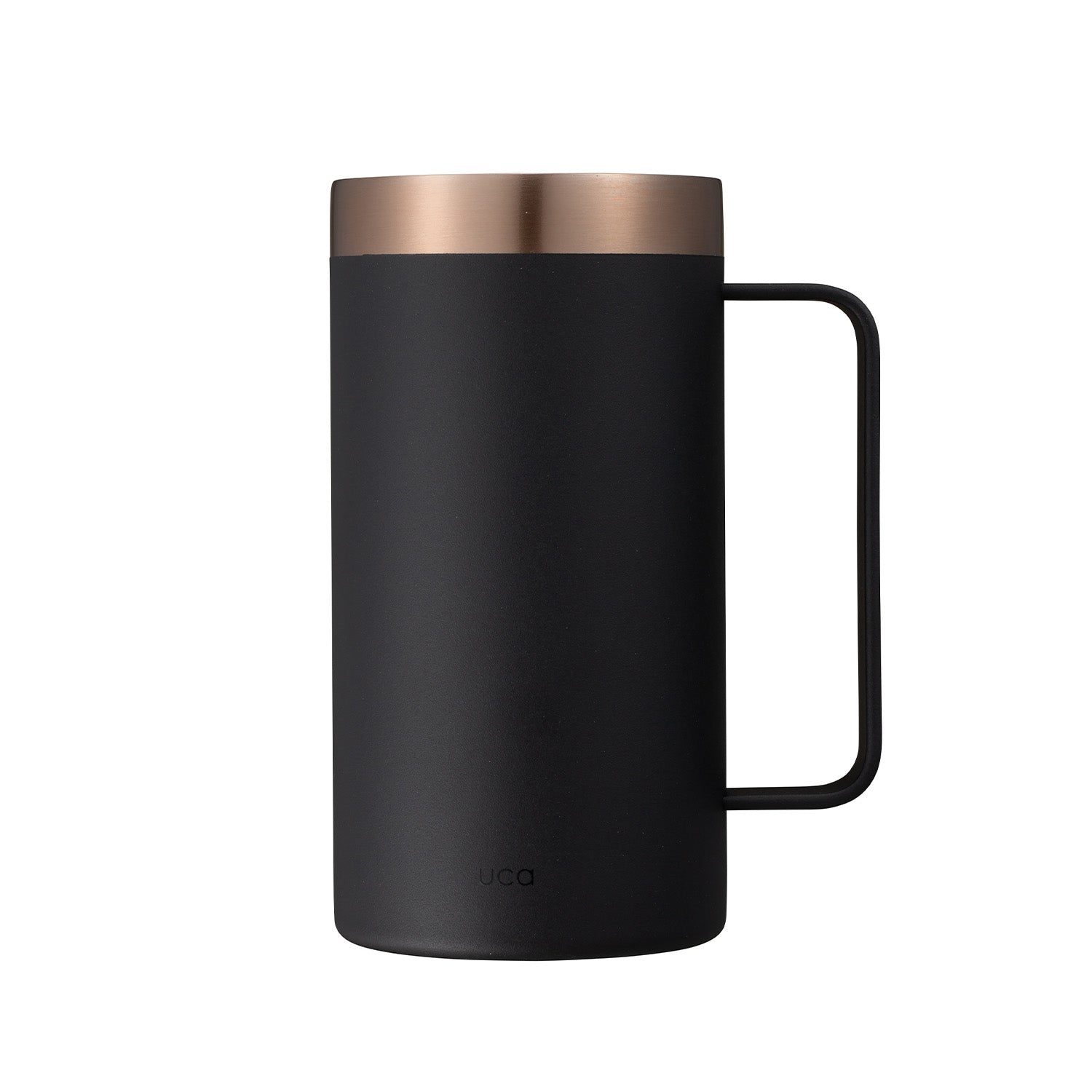 ビールの喉越しを楽しむジョッキ / ブラック