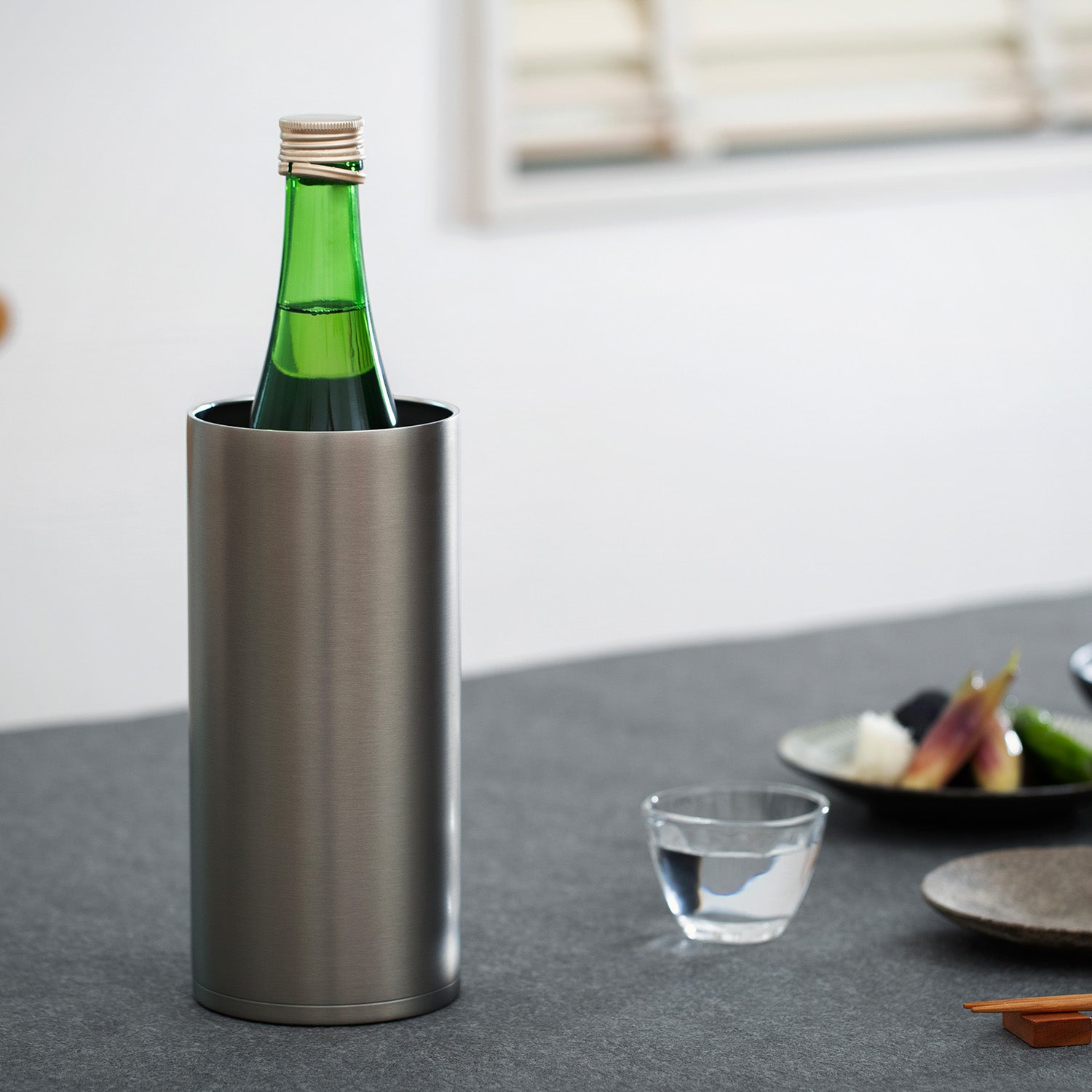 魔法瓶構造の日本酒クーラー