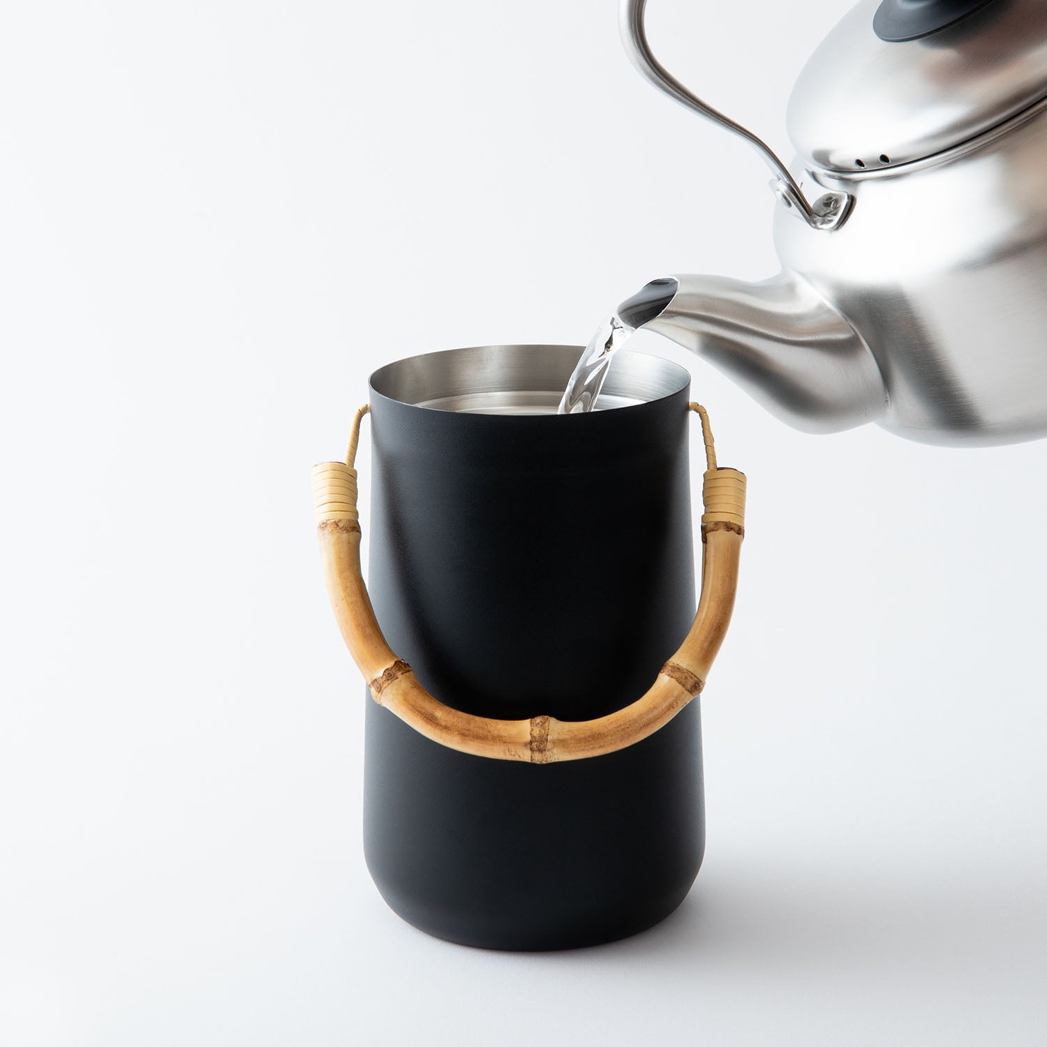 湯煎式の酒燗器セット / ブラック | の酒器・グラス | クラフト酒