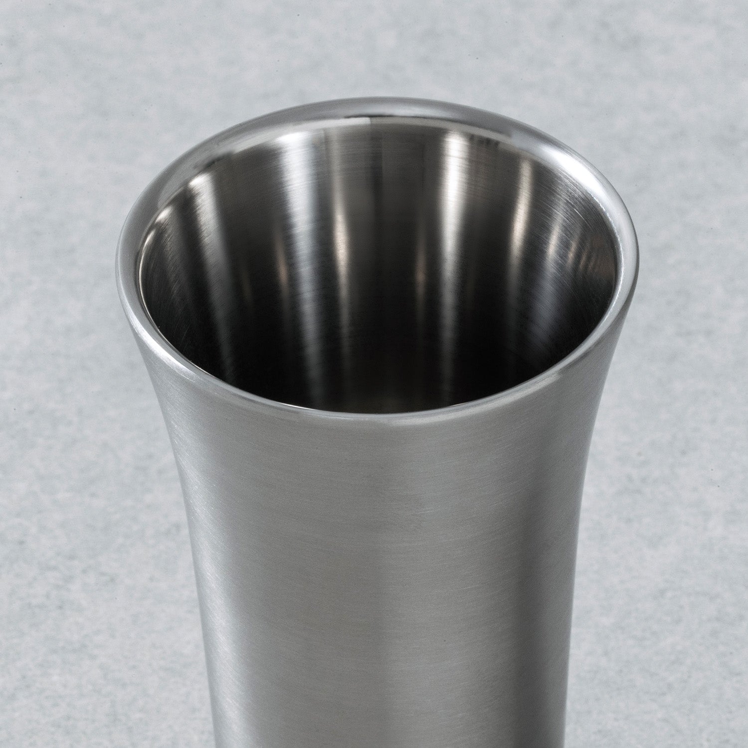 魔法瓶構造の枡付き冷酒タンブラー