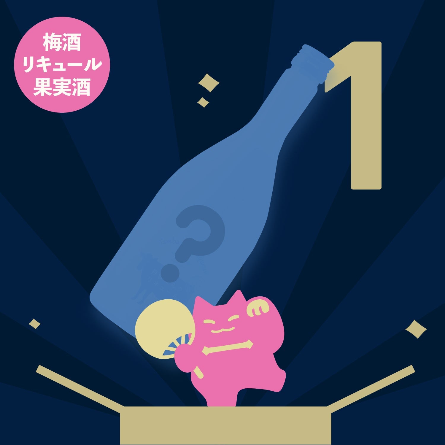 夏の1本酒ガチャ-梅酒・リキュール・果実酒-