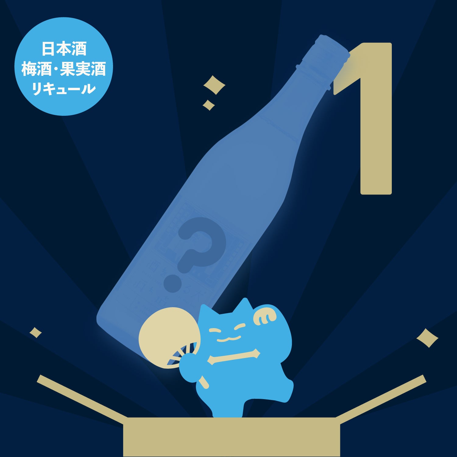 夏の1本酒ガチャ-日本酒・梅酒・果実酒・リキュール-