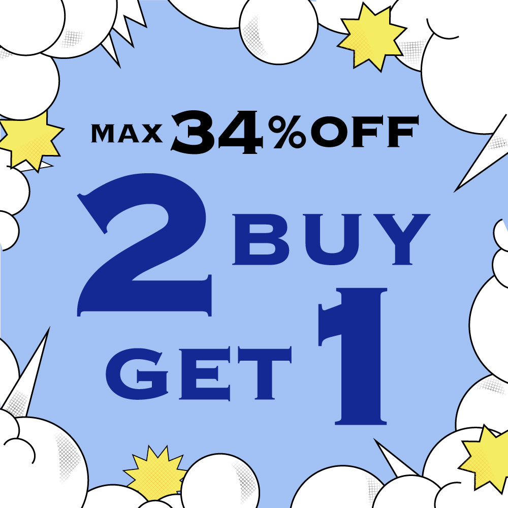 最大34％OFF！2BUY GET1