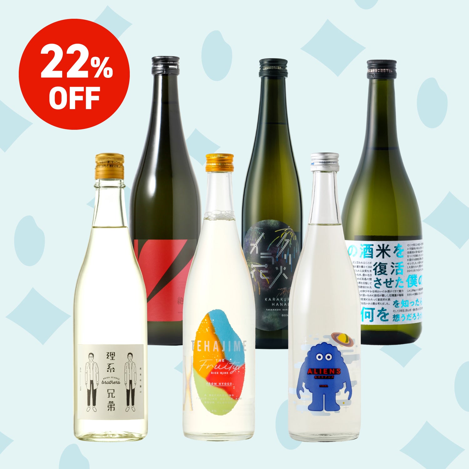 【22％OFF】ベストセラー日本酒セット