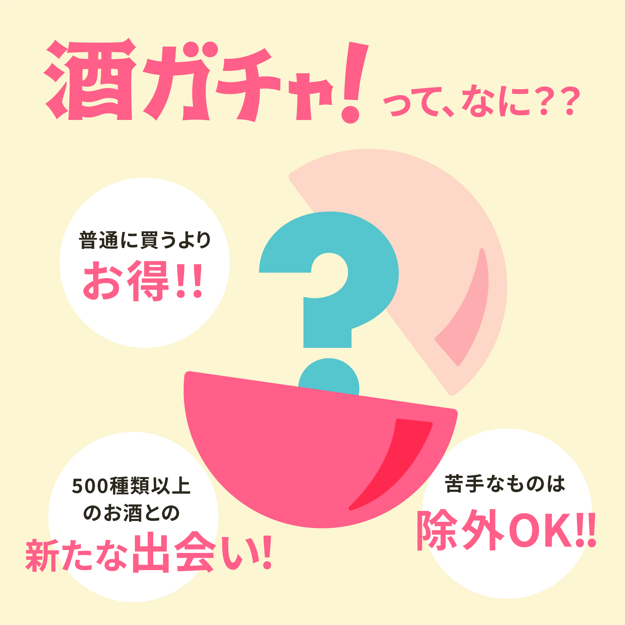 【35万回記念】種類を選べるSSR1本確定4連酒ガチャ