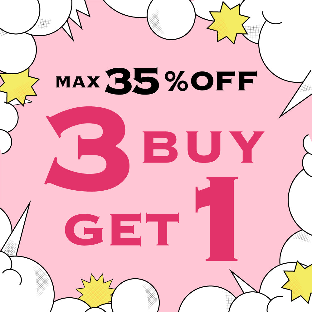 最大35％OFF！3BUY GET1