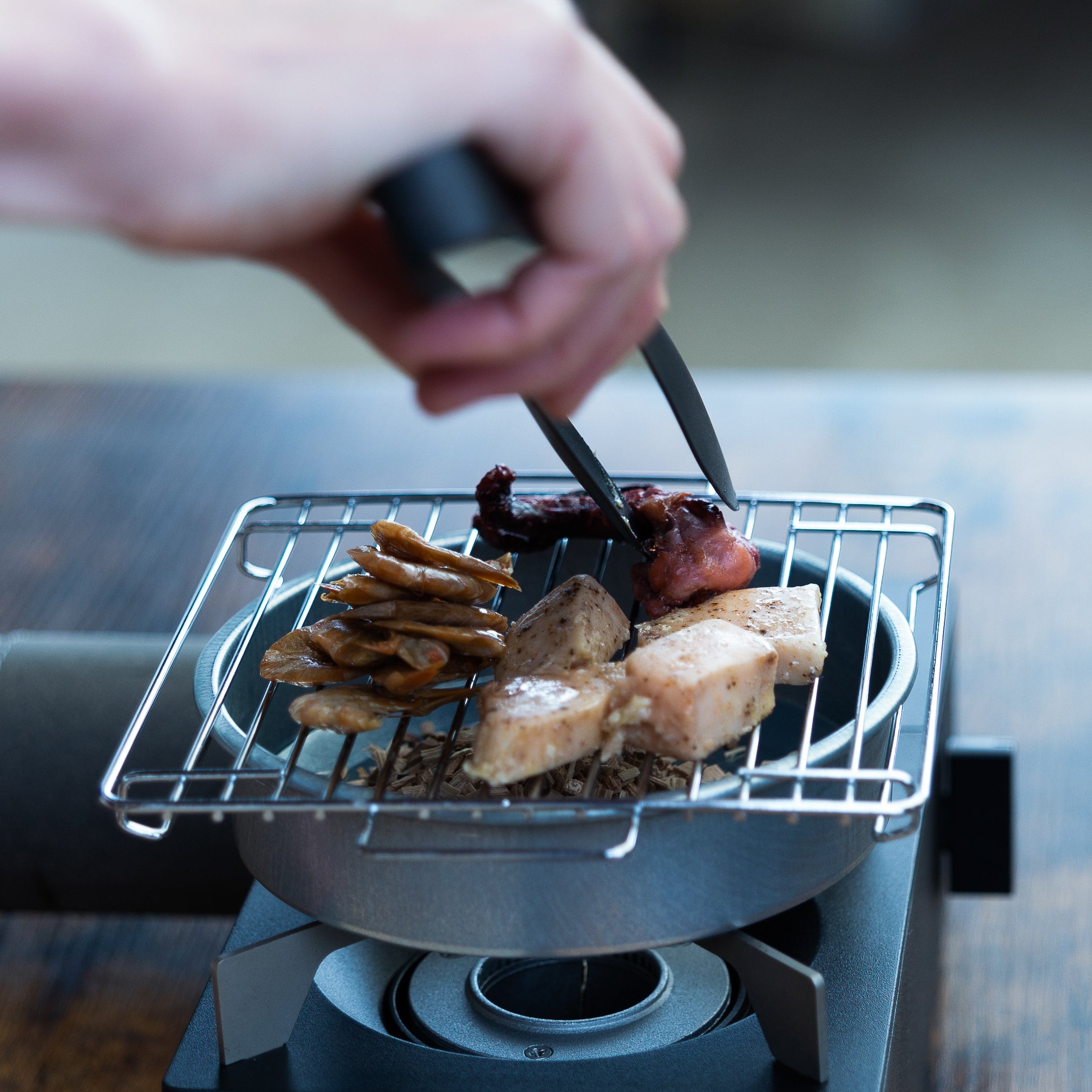 薫製 瀬戸内スモークカンカン / しまなみの食材 / 燻製器セット | の