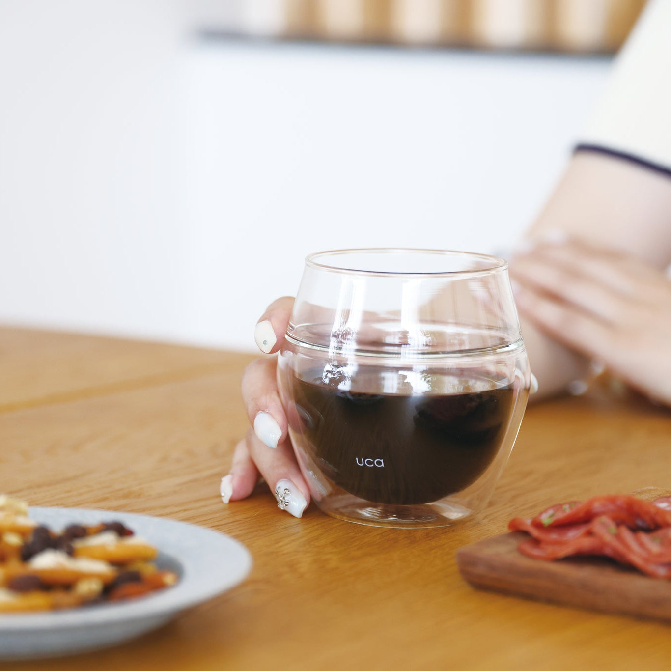 香りを楽しむ耐熱グラス