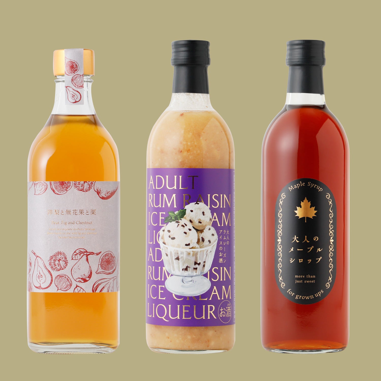 新商品スイーツ酒セット