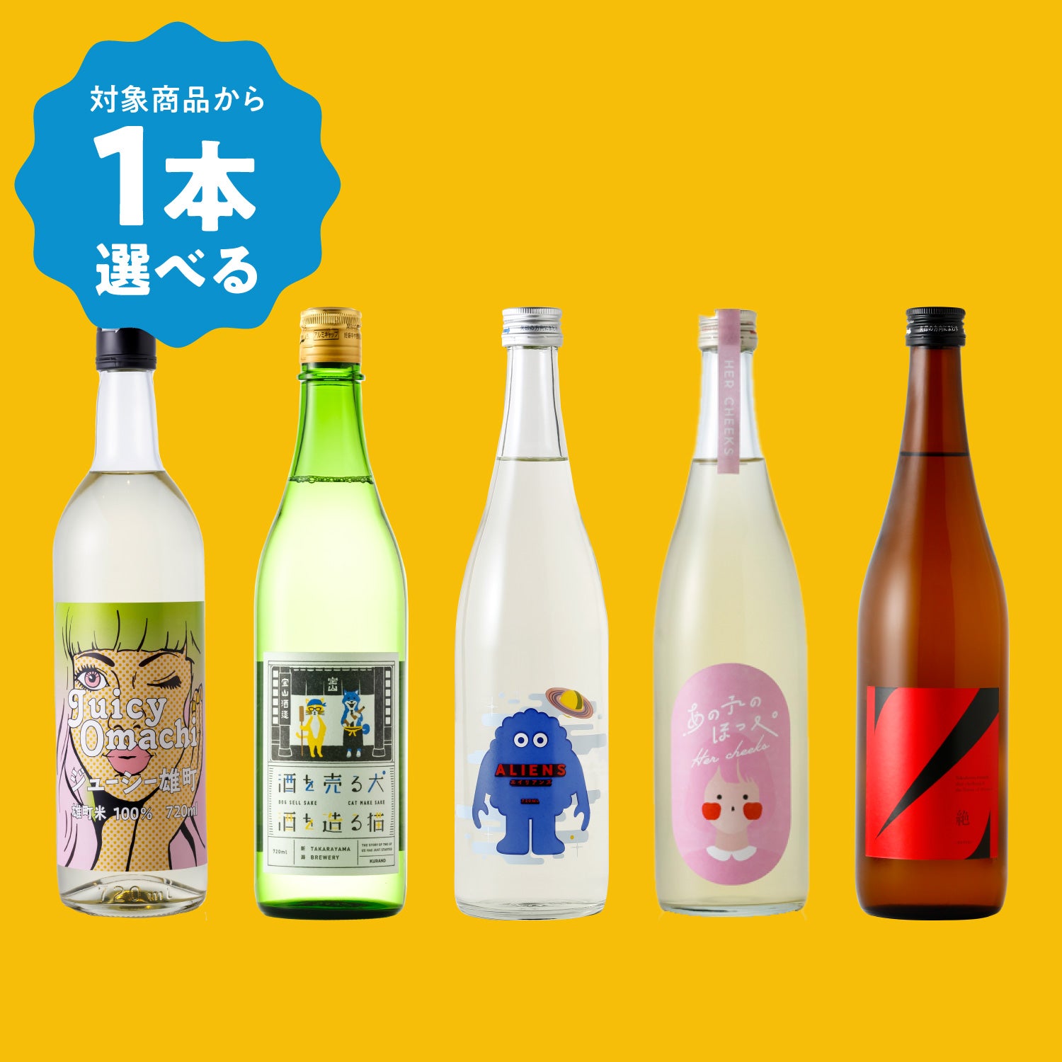 【10日間限定】LINEのID連携で選べる日本酒500円！