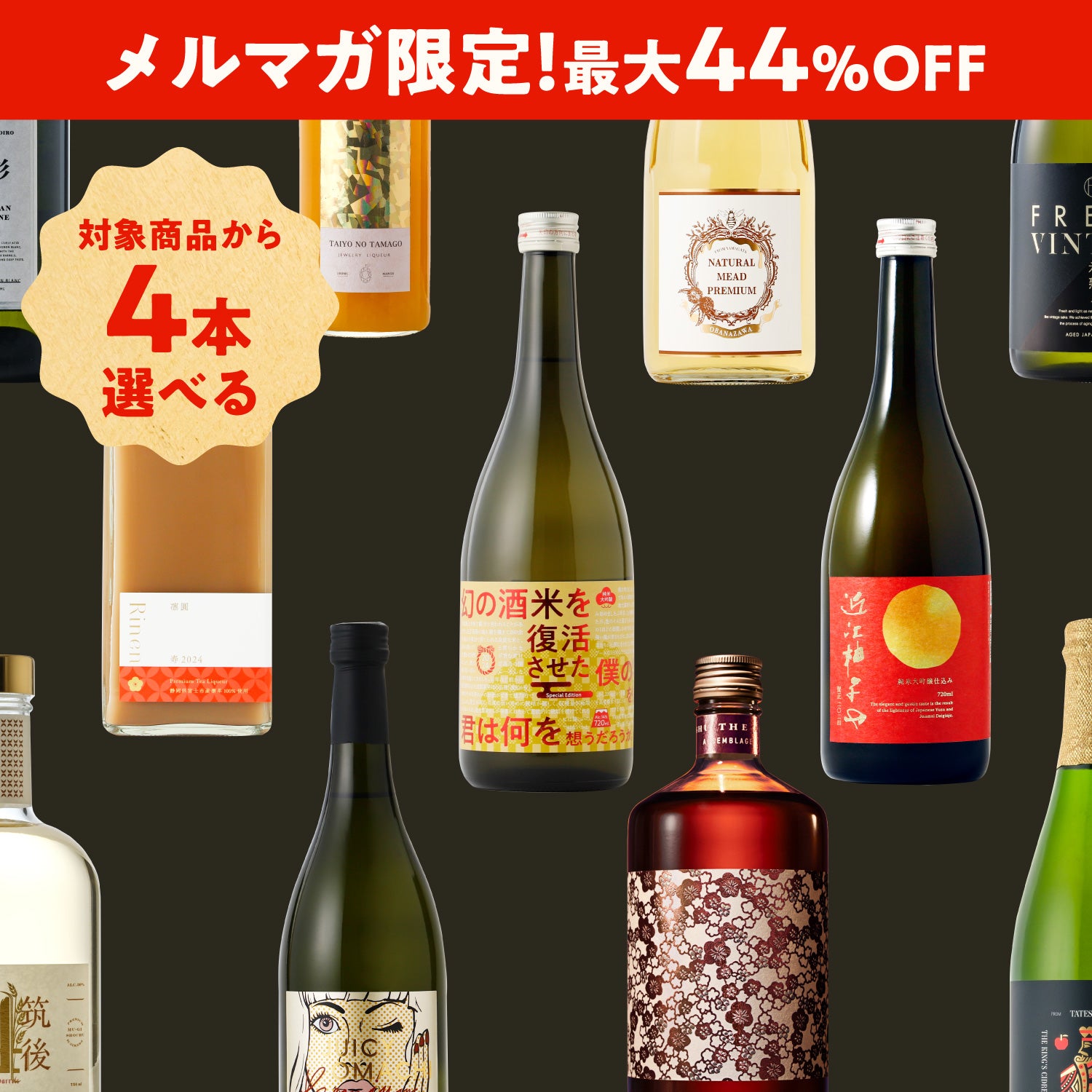 【最大44%OFF】メルマガ限定シークレットプラン