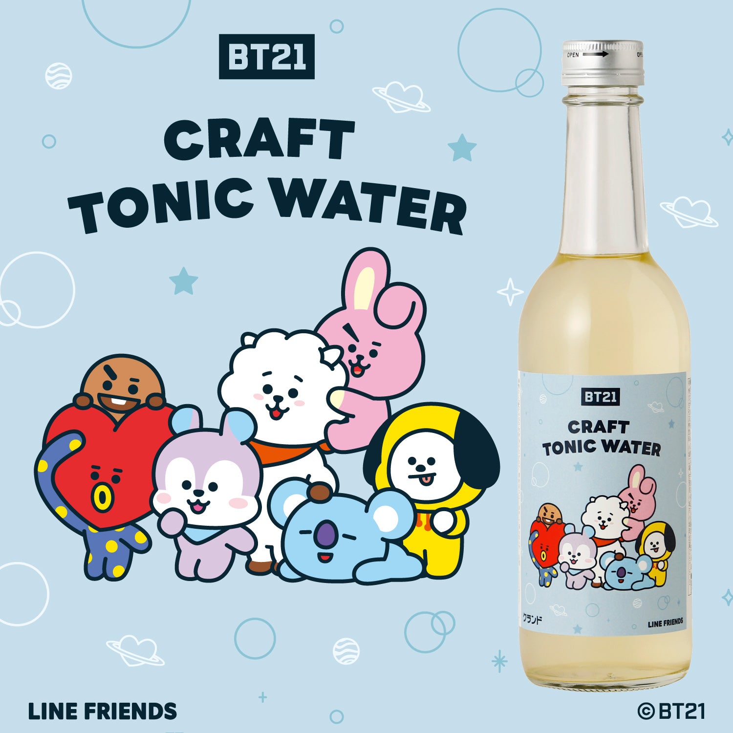 BT21 CRAFT TONIC WATER