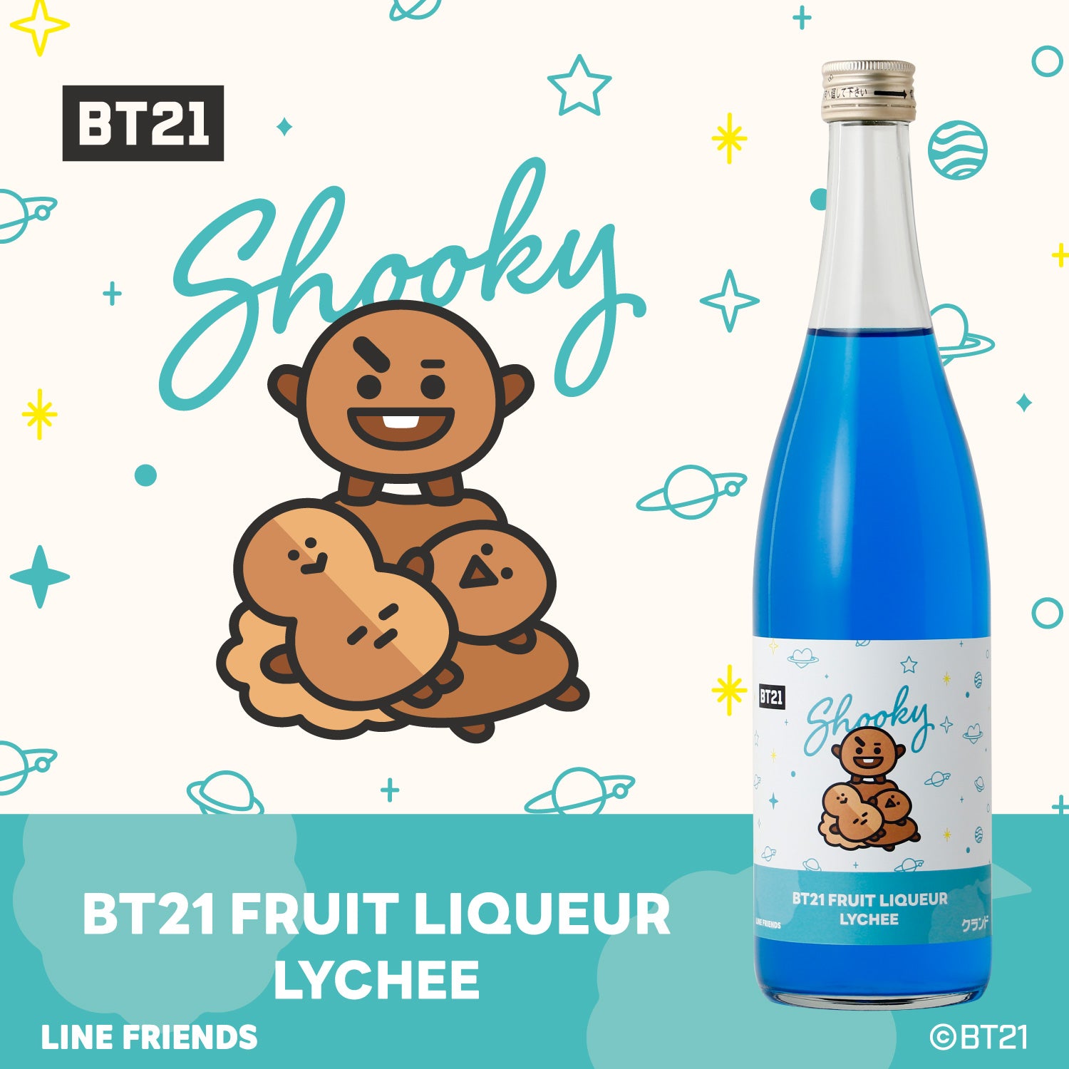 BT21 FRUIT LIQUEUR（LYCHEE）