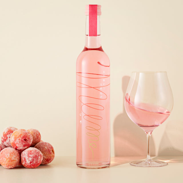 透き通ったピンク色の梅酒『mume pink』