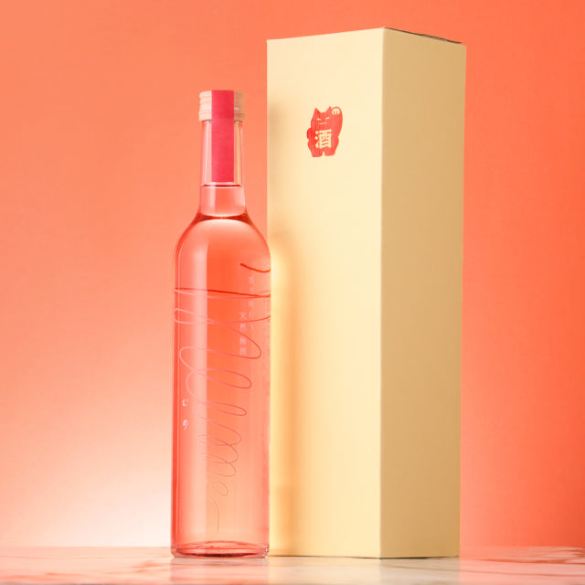 透き通ったピンク色の梅酒『mume pink』