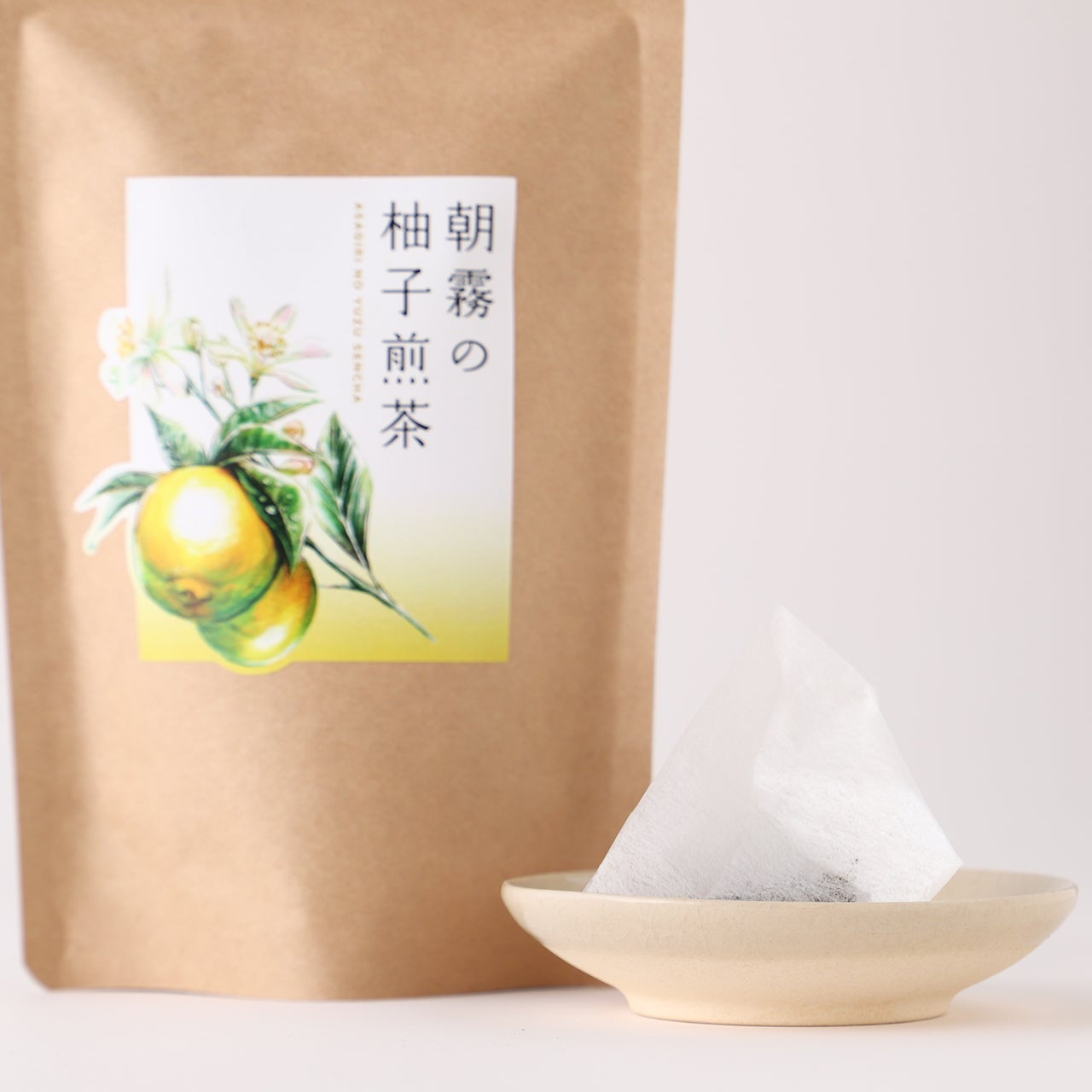 朝霧の柚子煎茶