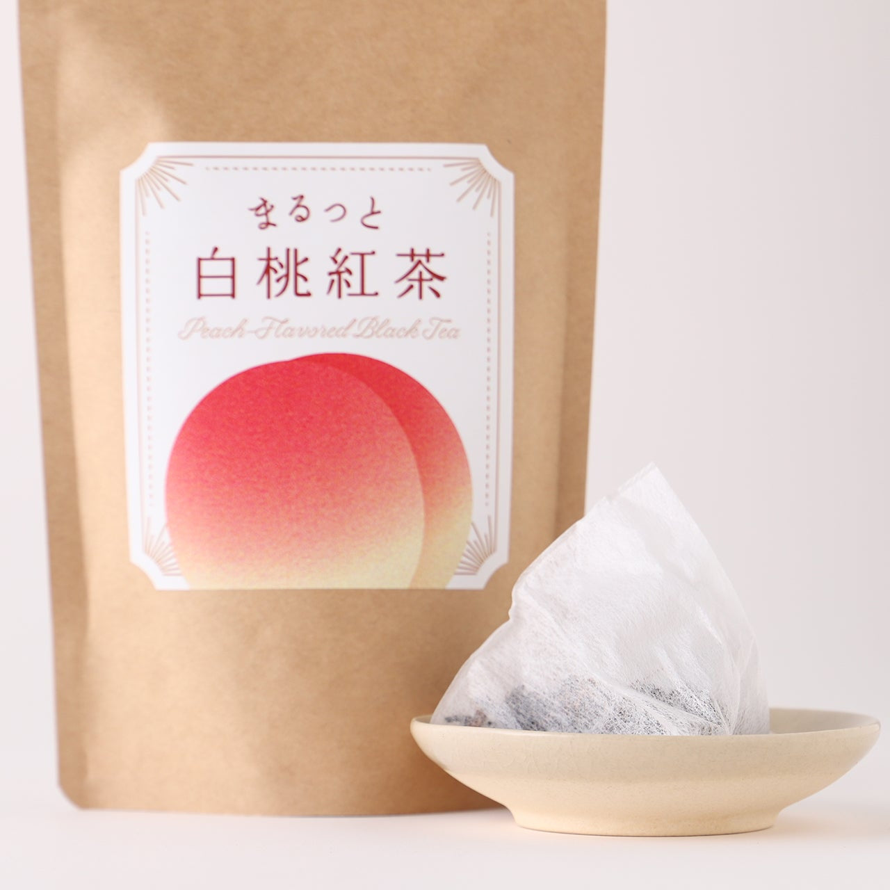 まるっと白桃紅茶
