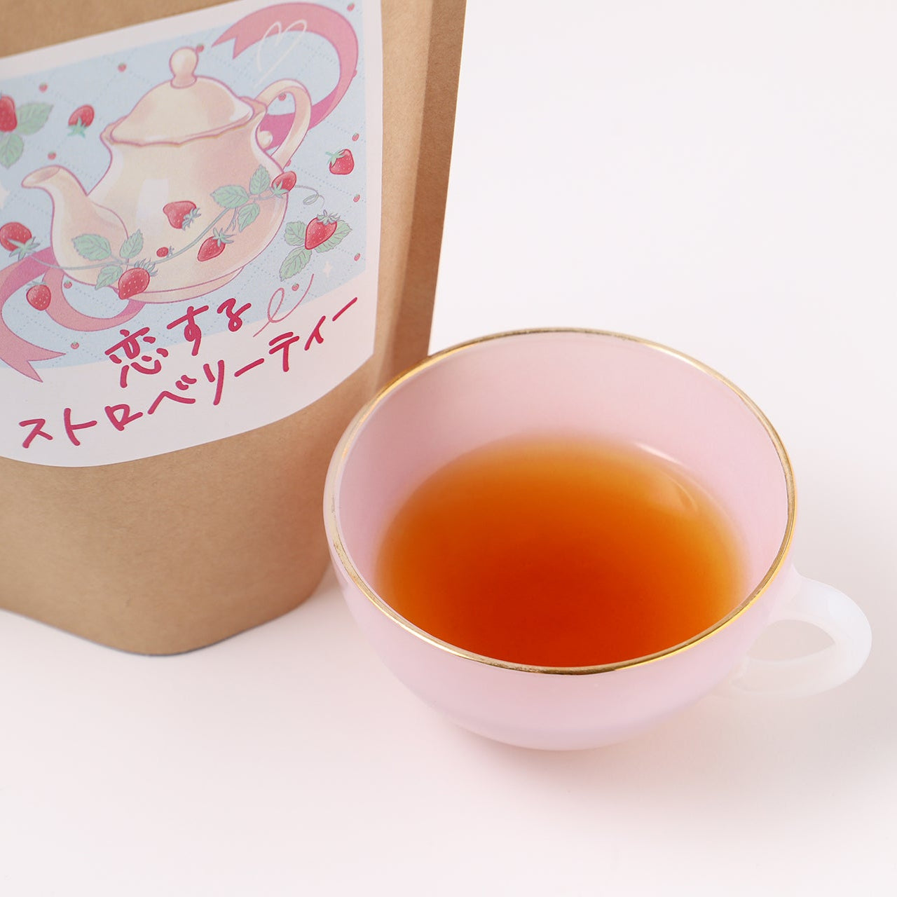 恋するストロベリーティー | 静岡県のお茶・紅茶 | クラフト酒・日本酒