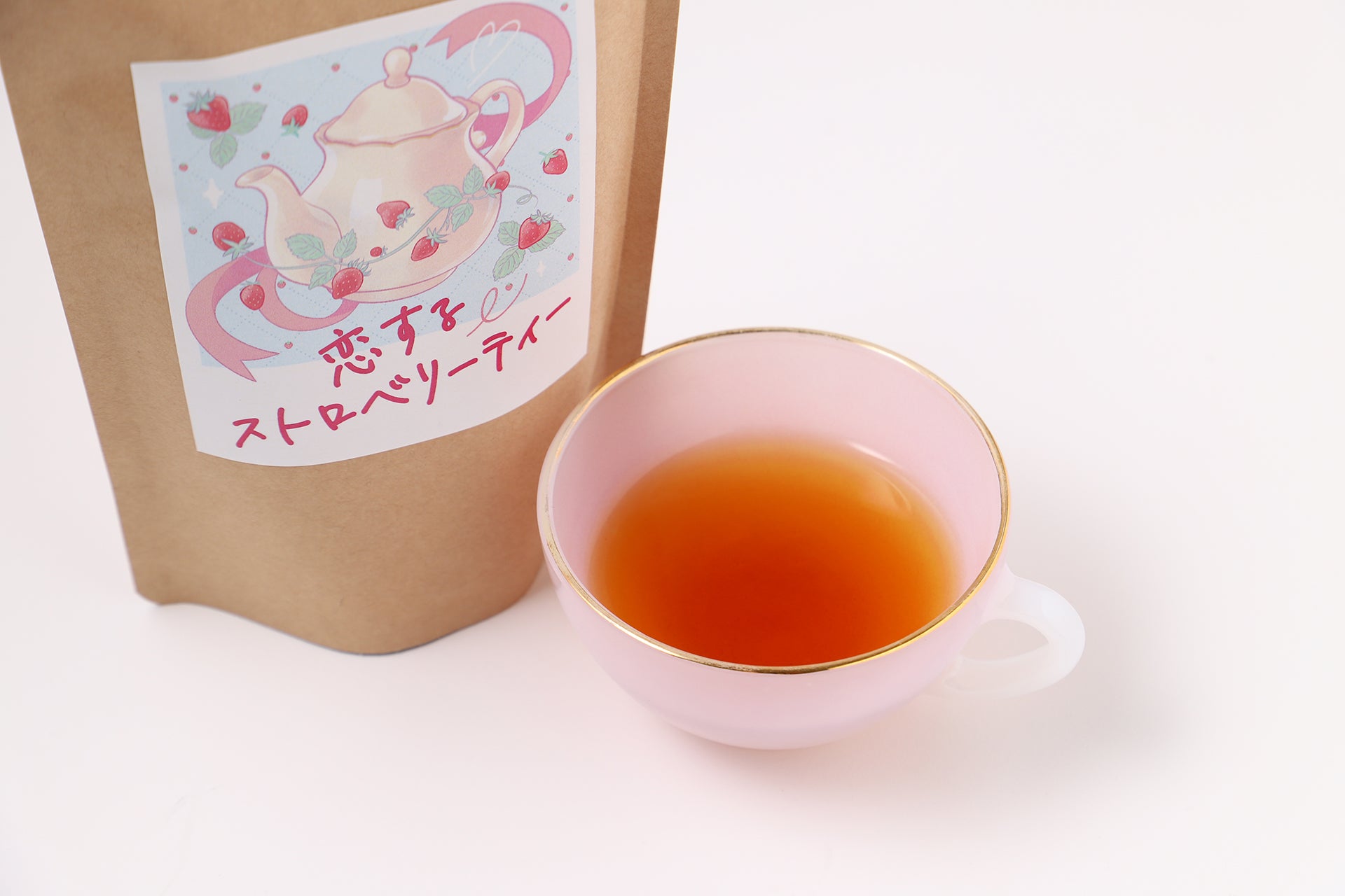 恋するストロベリーティー | 静岡県のお茶・紅茶 | クラフト酒・日本酒