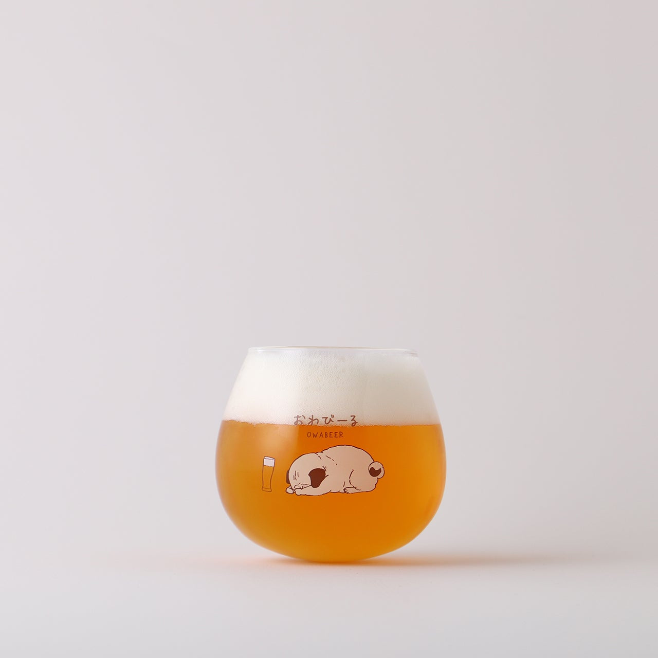 おわびーるゆらゆらグラス -まいるど-