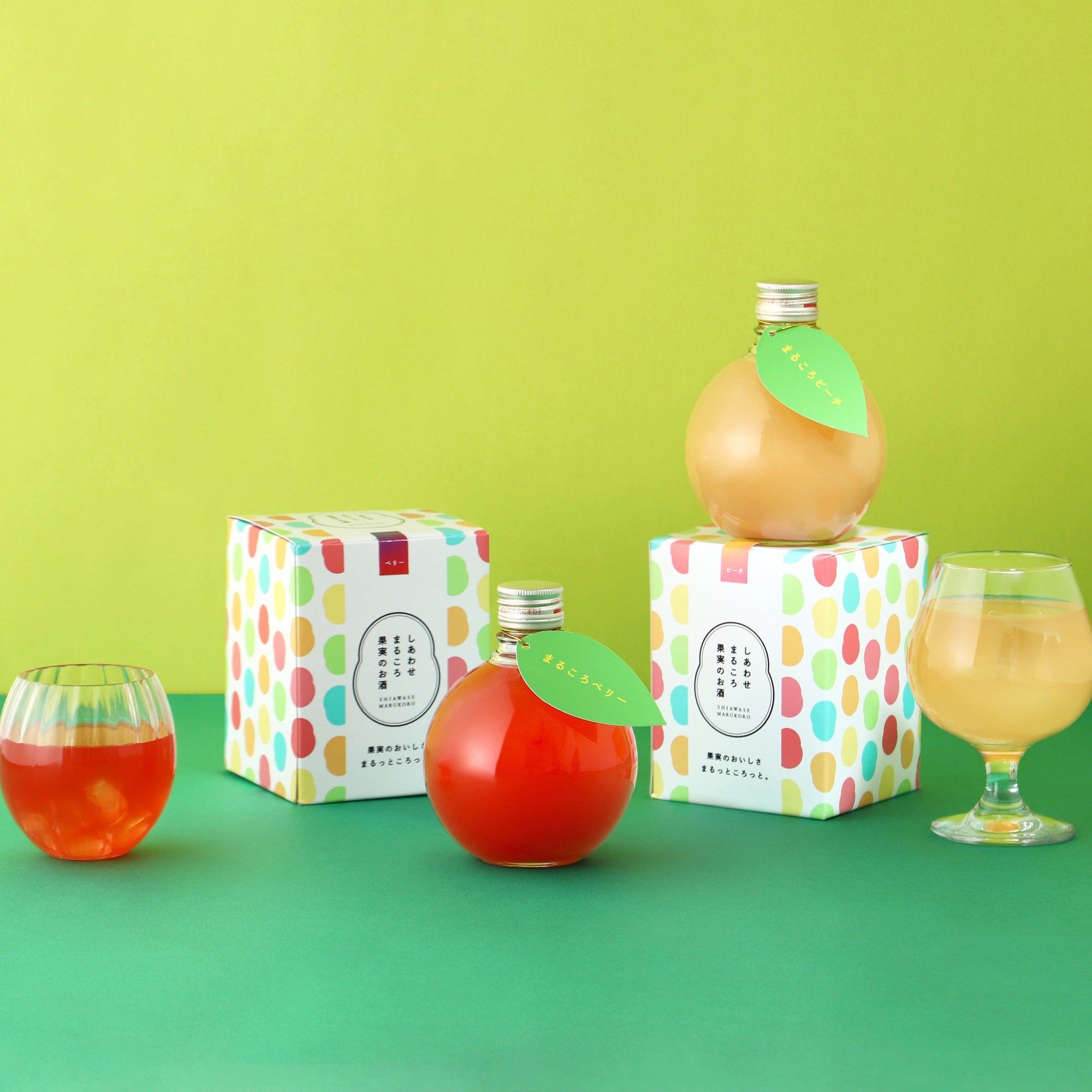 【モール】まるころ飲み比べセット ベリー/ピーチ
