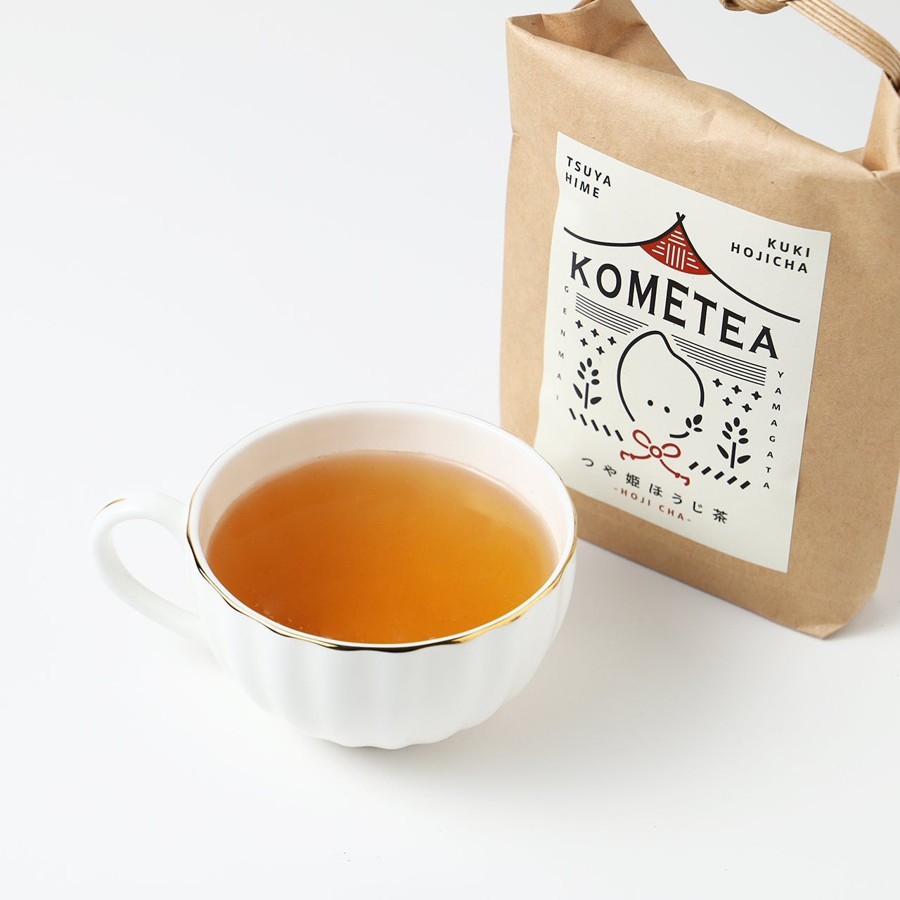 KOMETEA ～つや姫ほうじ茶～ | 山形県のお茶・紅茶 | クラフト酒