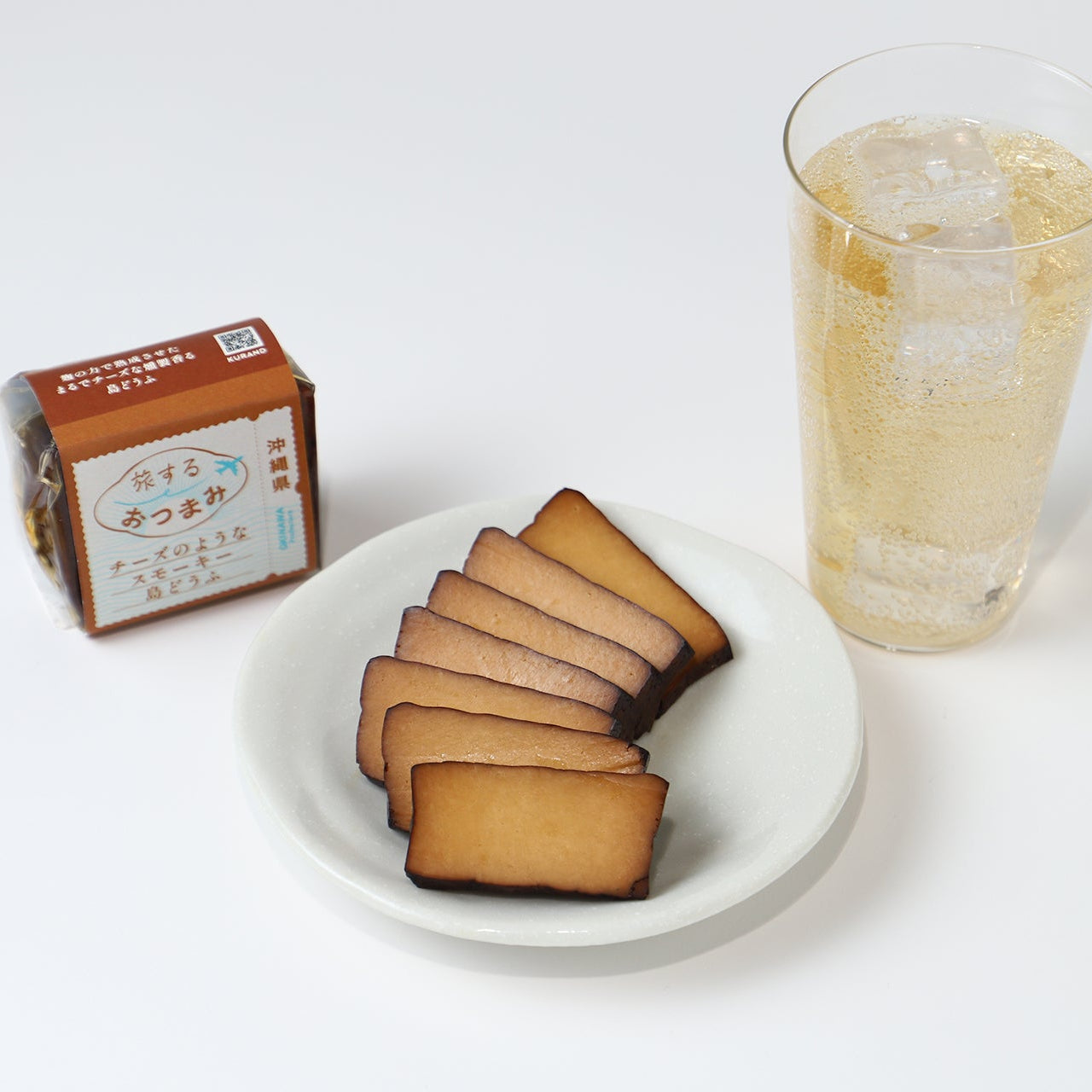 旅するおつまみ チーズのようなスモーキー島どうふ | のおつまみ