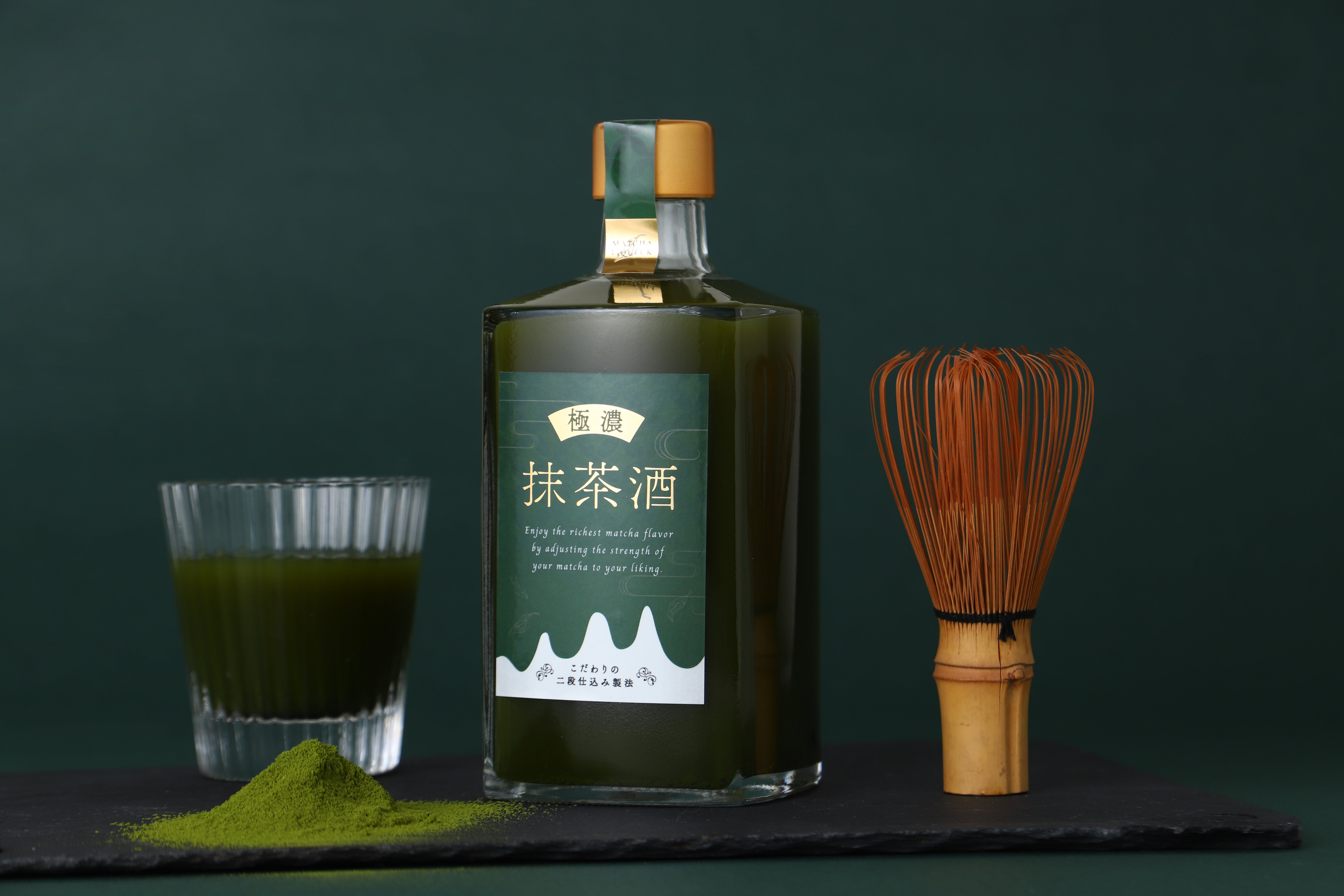 極濃抹茶酒 | 岩手県のリキュール | クラフト酒・日本酒の通販なら