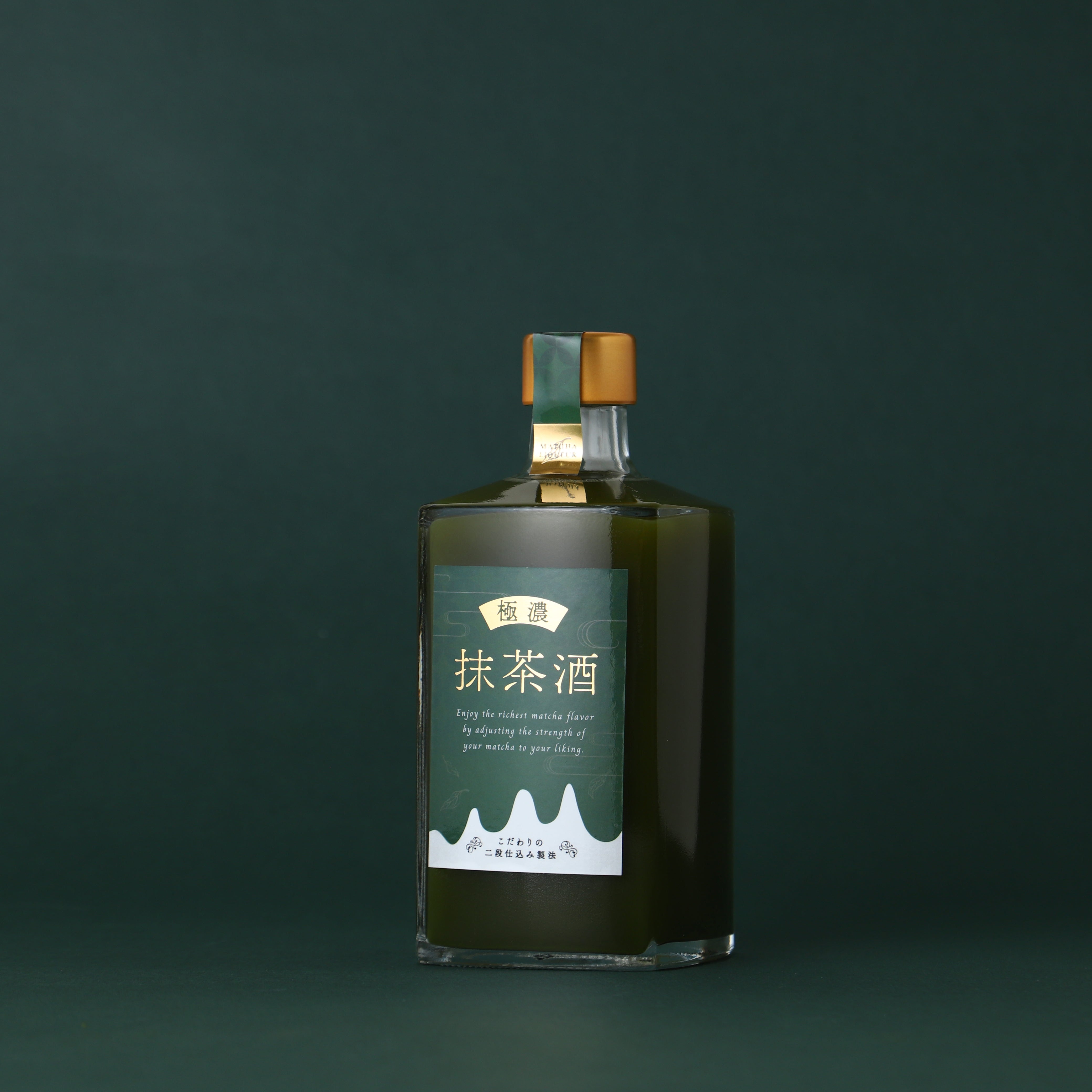 極濃抹茶酒 | 岩手県のリキュール | クラフト酒・日本酒の通販なら