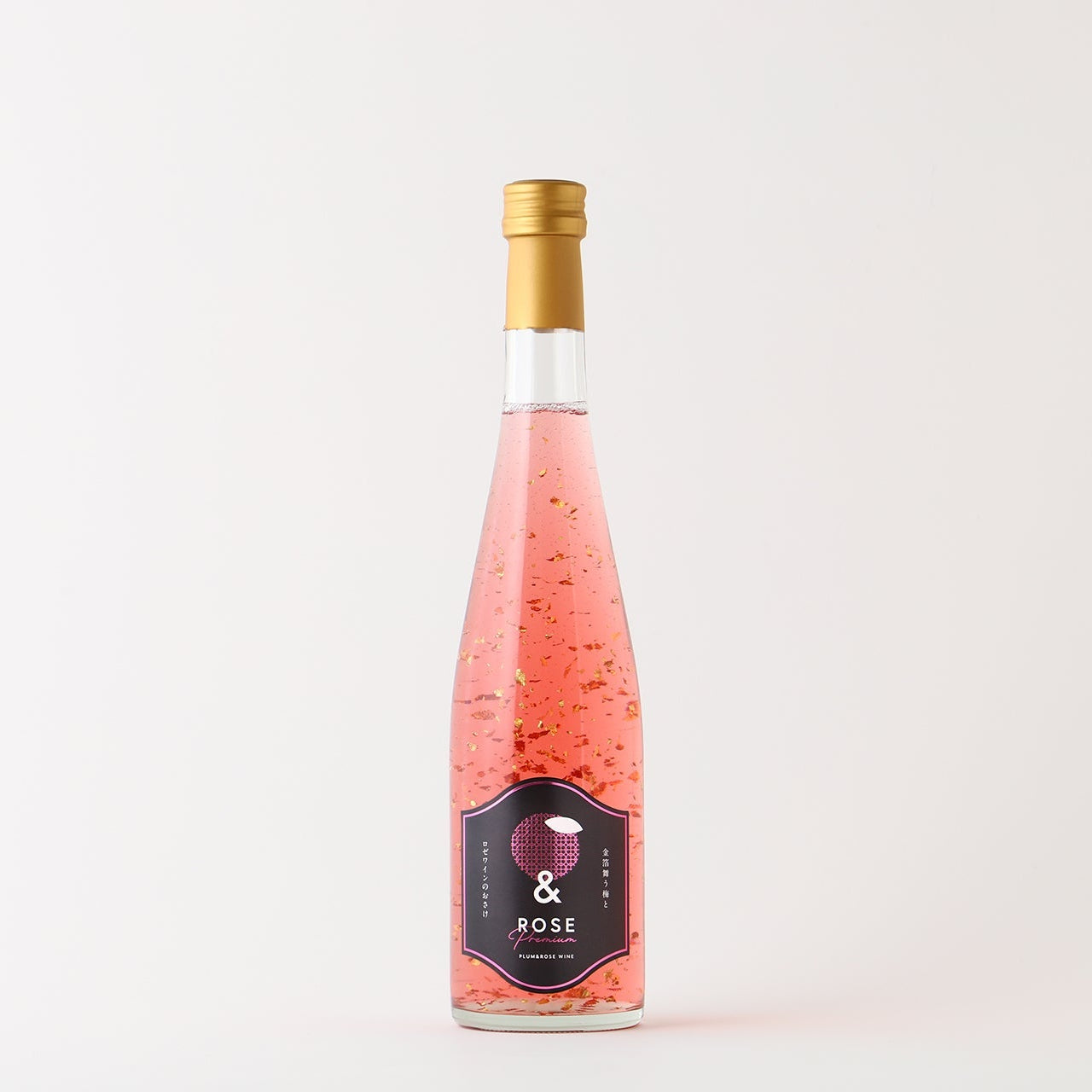 ＆ROSE Premium ～金箔舞う梅とロゼワインのおさけ～ | 和歌山県の梅酒