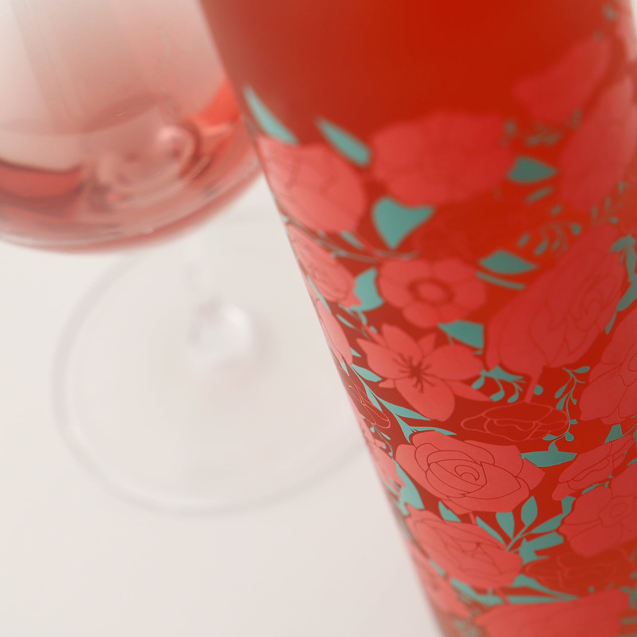 フラワーブーケ -ロゼワイン- 【オリジナルボックス付き】