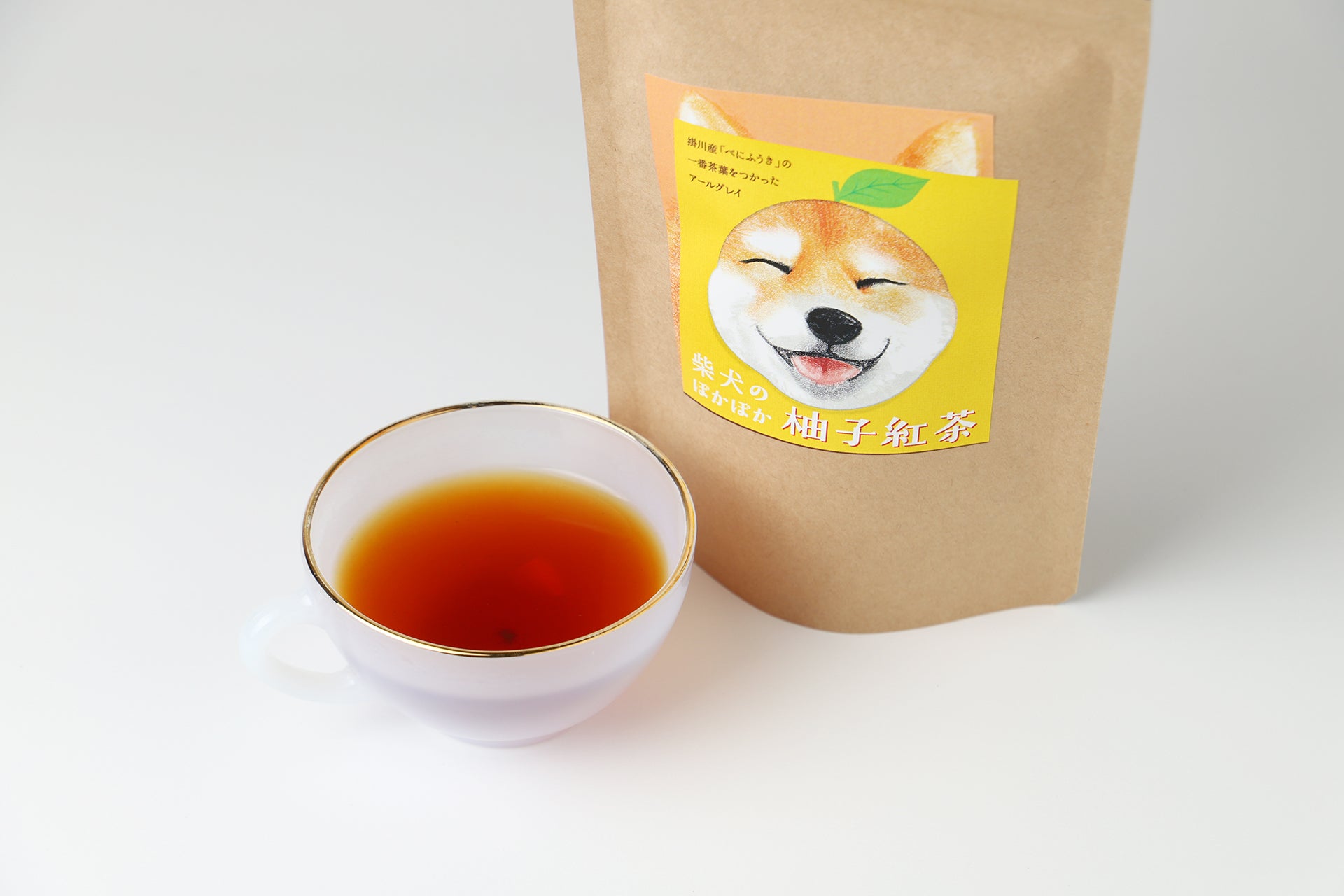 柴犬のぽかぽか柚子紅茶 | 静岡県のお茶・紅茶 | クラフト酒・日本酒の