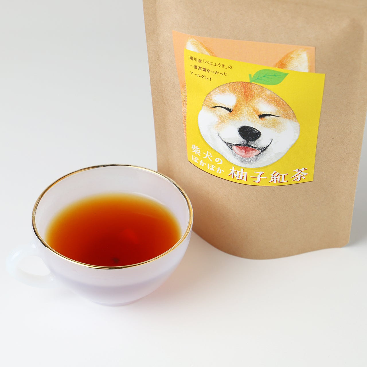 お柴さん　専用 柴犬のぽかぽか柚子紅茶 | 静岡県のお茶・紅茶 | クラフト酒・日本酒の