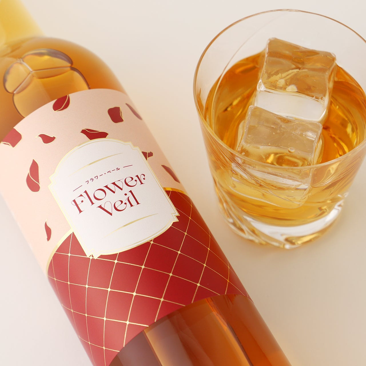 フラワー・ベール -花と梅酒-