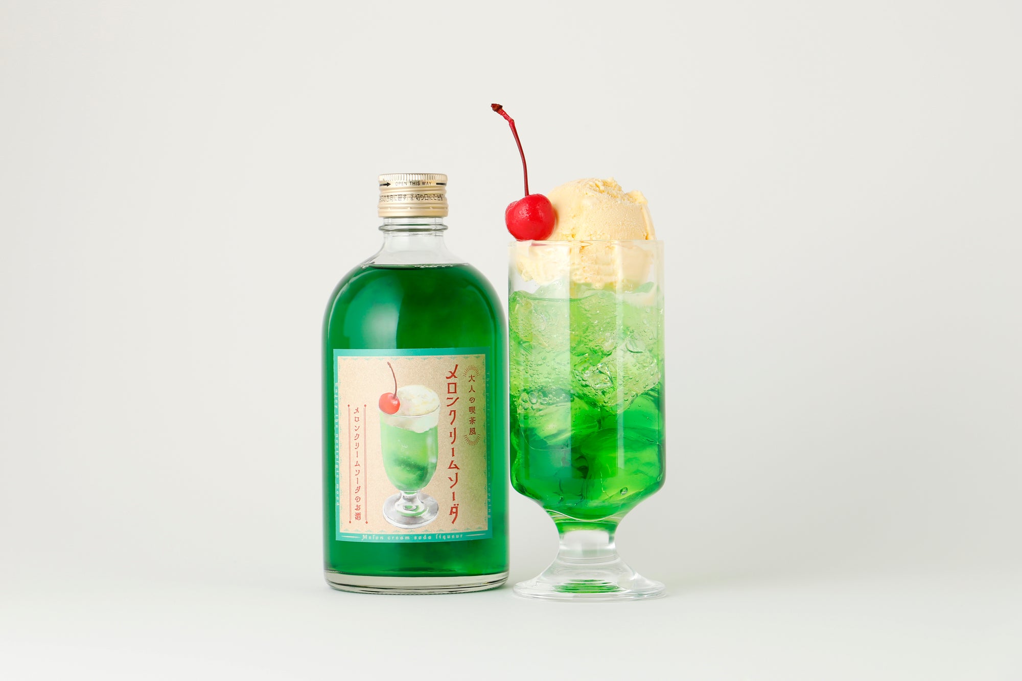 【期間限定10%OFF】大人の喫茶風クリームソーダ「選べる」2本セット