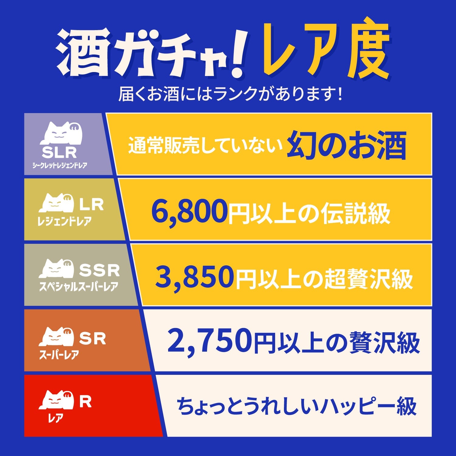 【最大40%OFF！】伝説級のお酒が必ず入るニコニコ限定4連酒ガチャ