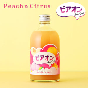 ビアオン -ビールで割るフルーツリキュール- Peach&Citrus