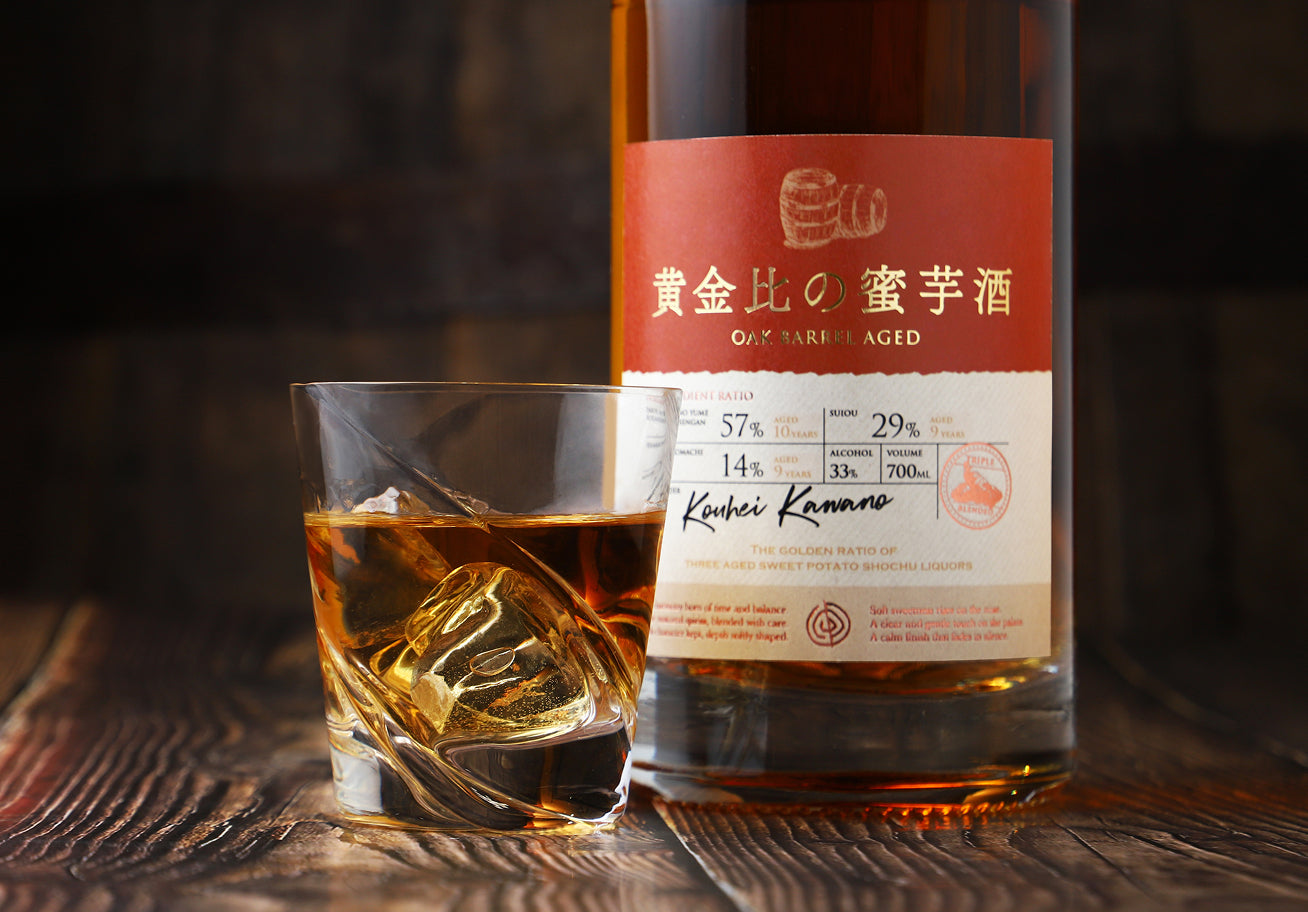 黄金比の蜜芋酒 -Oak Barrel Aged-